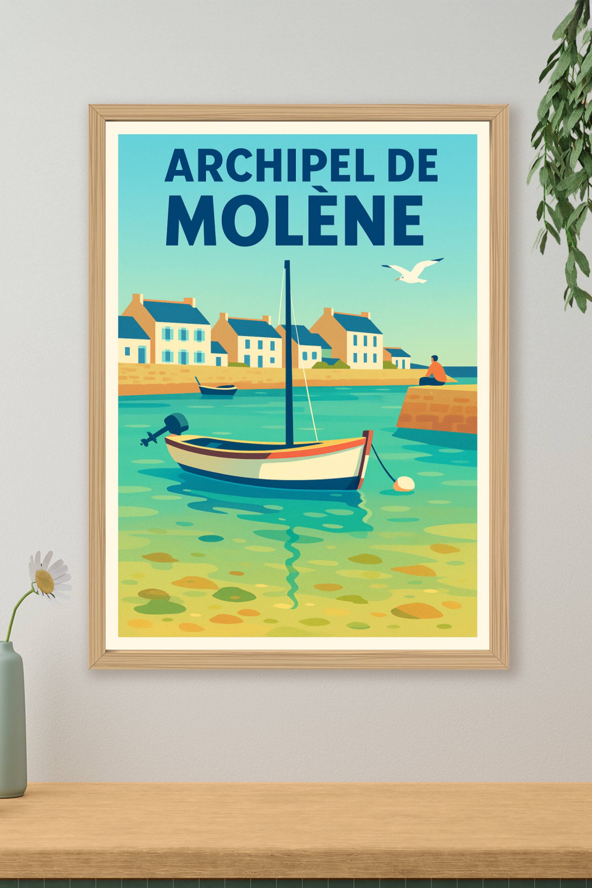 Affiche de Archipel de Molène - L'évasion sauvage au cœur de la mer d'Iroise