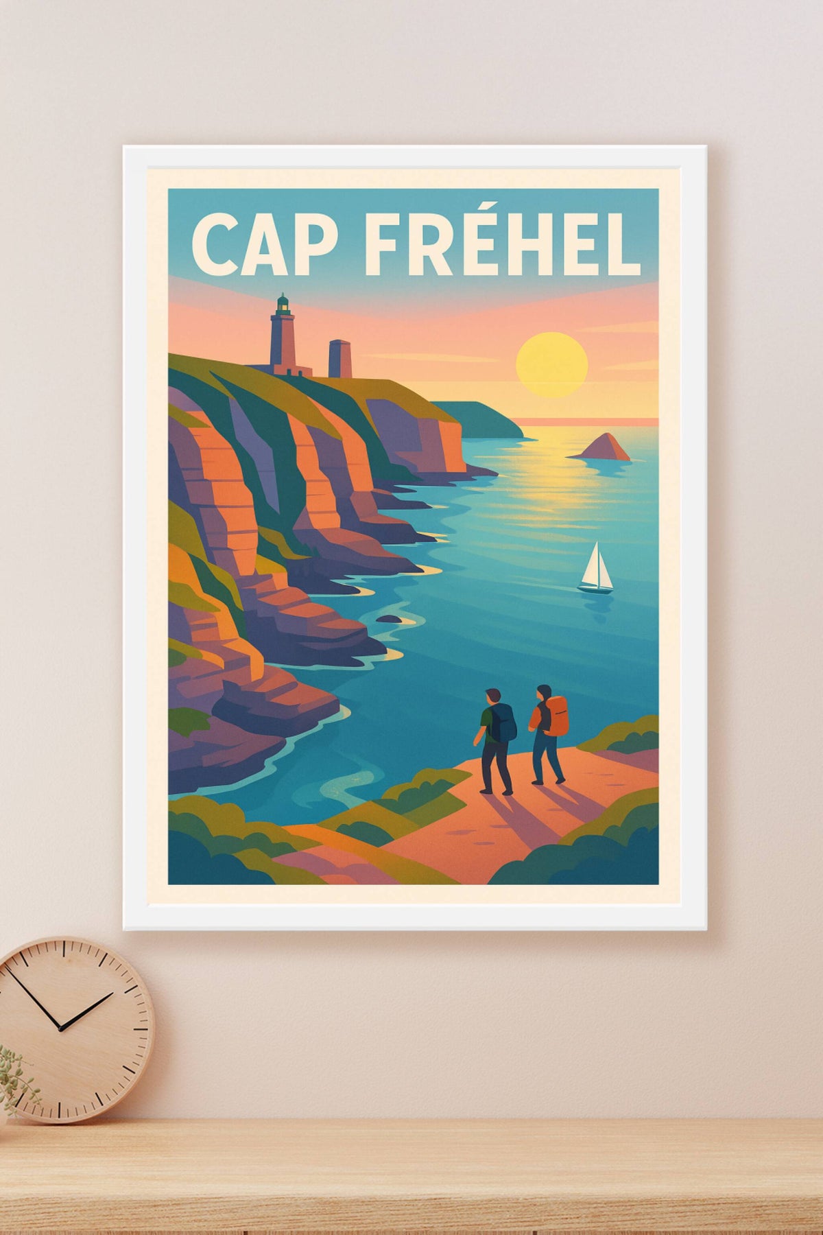 Affiche de Cap Fréhel - L'éclat sauvage de la côte bretonne