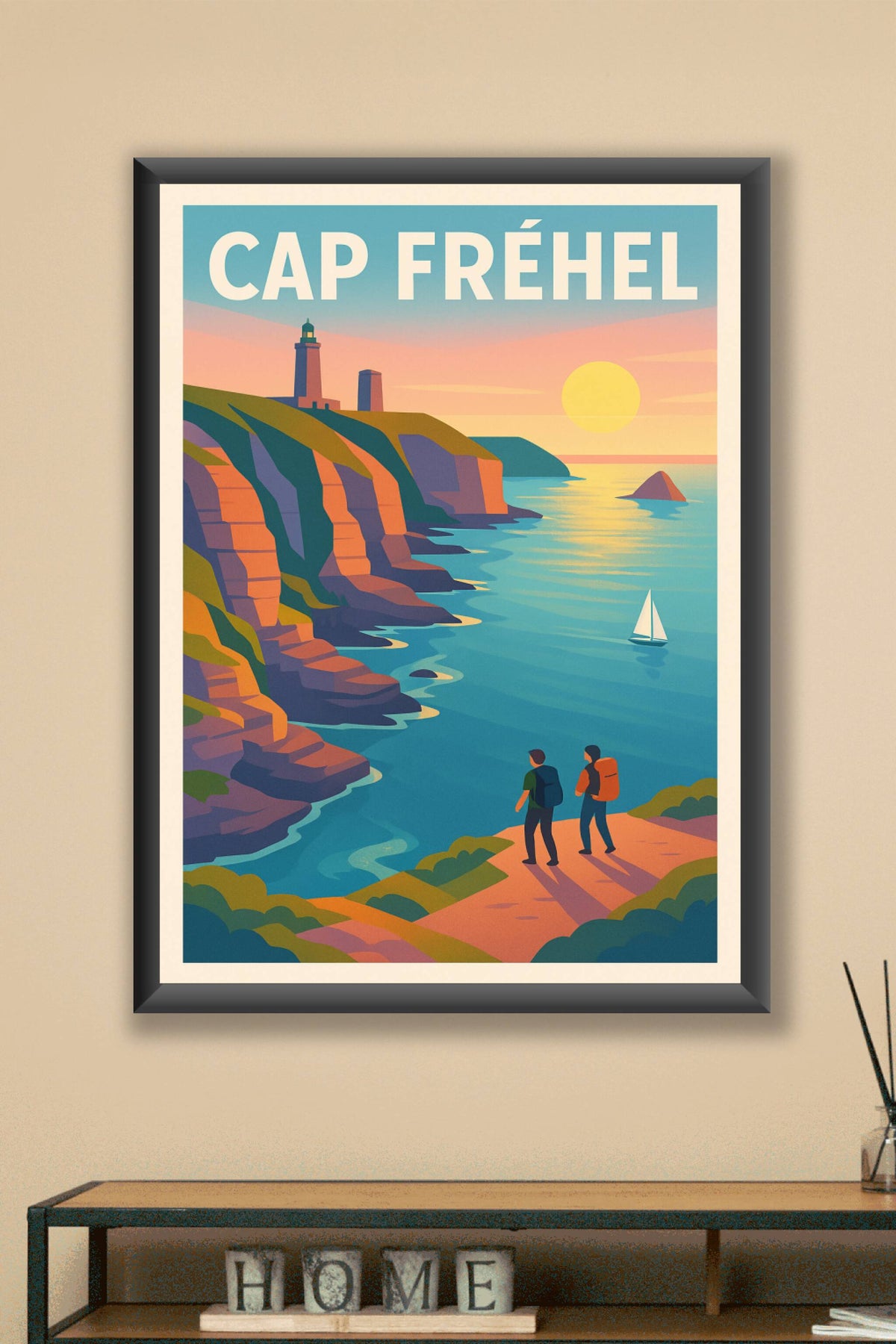 Affiche de Cap Fréhel - L'éclat sauvage de la côte bretonne