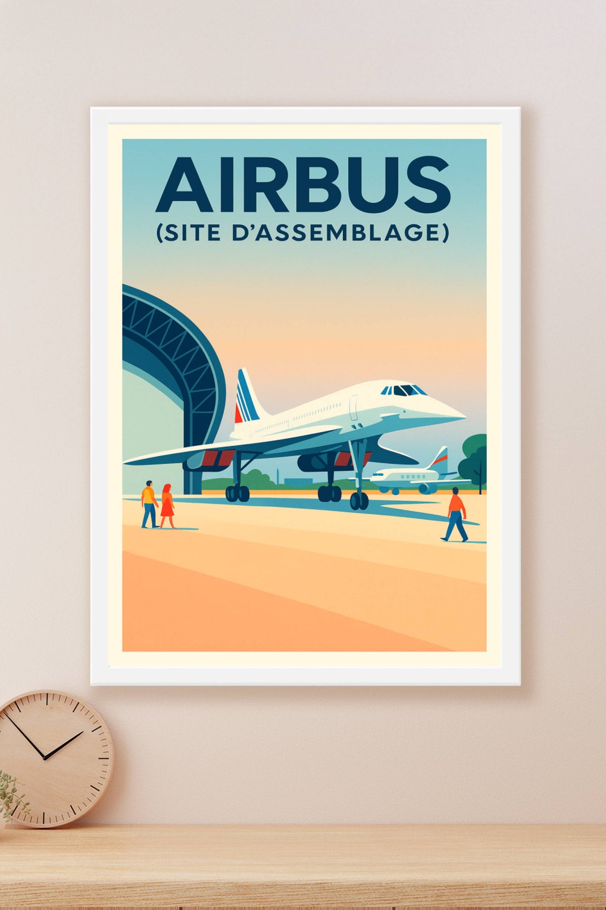 Affiche de Airbus (Site d'assemblage) - Au cœur de l'épopée aéronautique