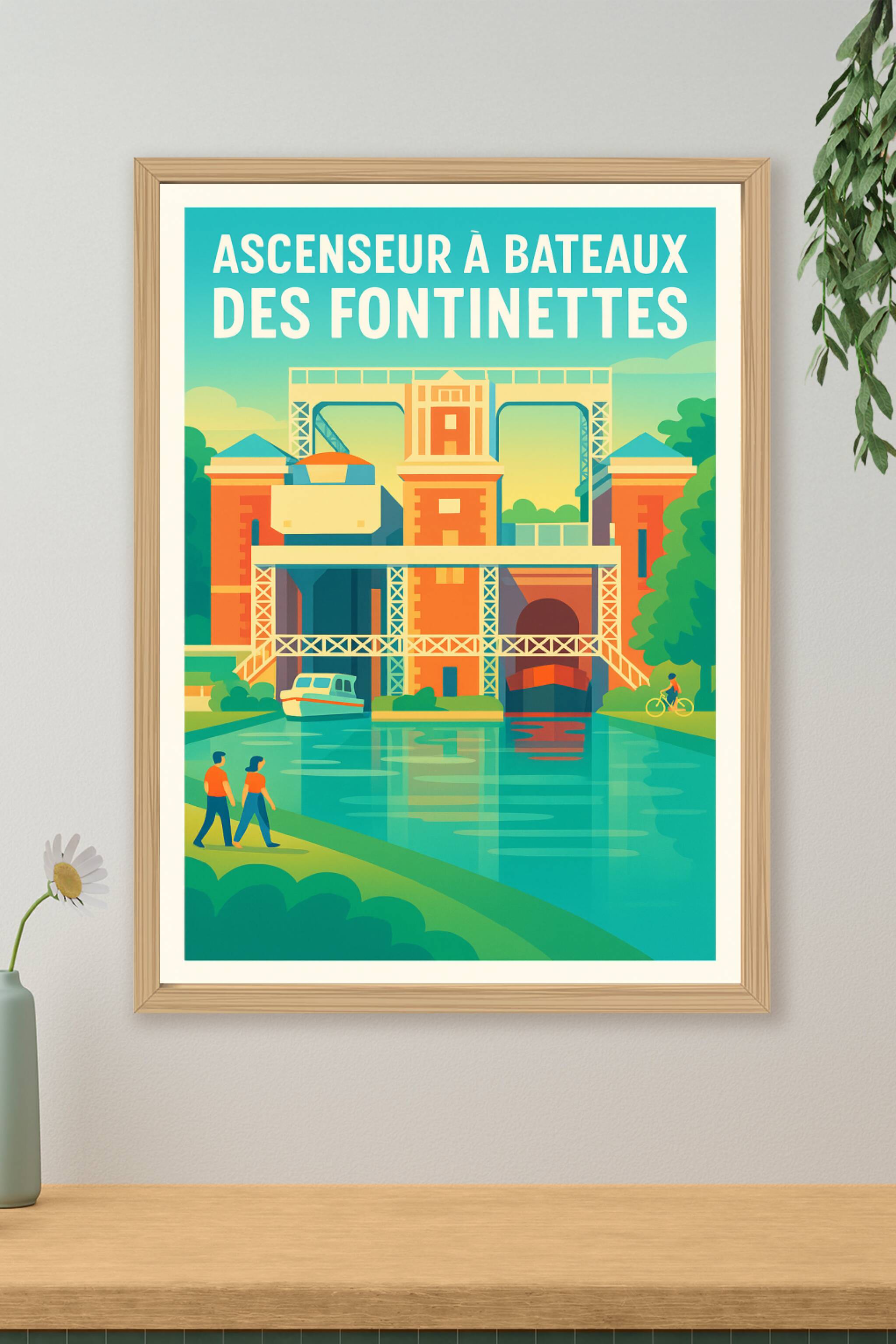Affiche de Les Fontinettes - Un chef-d'œuvre d'ingénierie au fil de l'eau