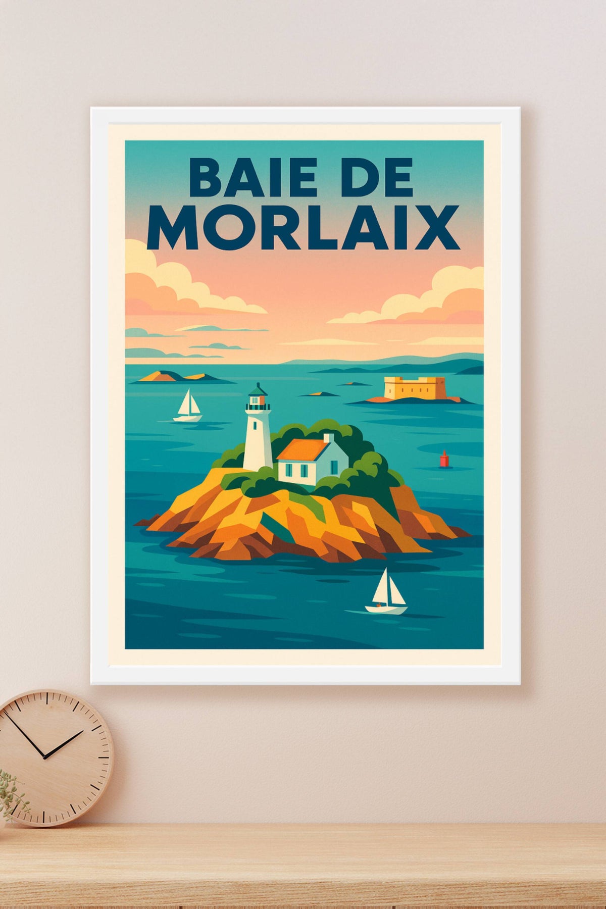 Affiche de Baie de Morlaix - L'éclat du Finistère entre terre et mer
