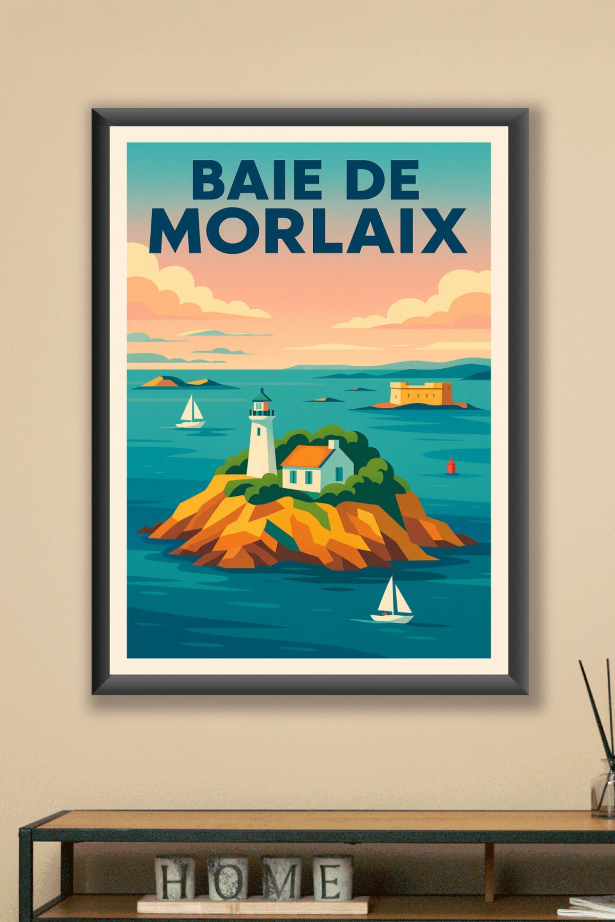 Affiche de Baie de Morlaix - L'éclat du Finistère entre terre et mer