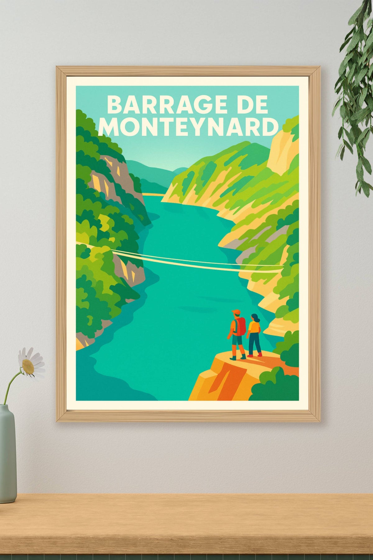 Affiche de Barrage de Monteynard - L'aventure au cœur des passerelles himalayennes