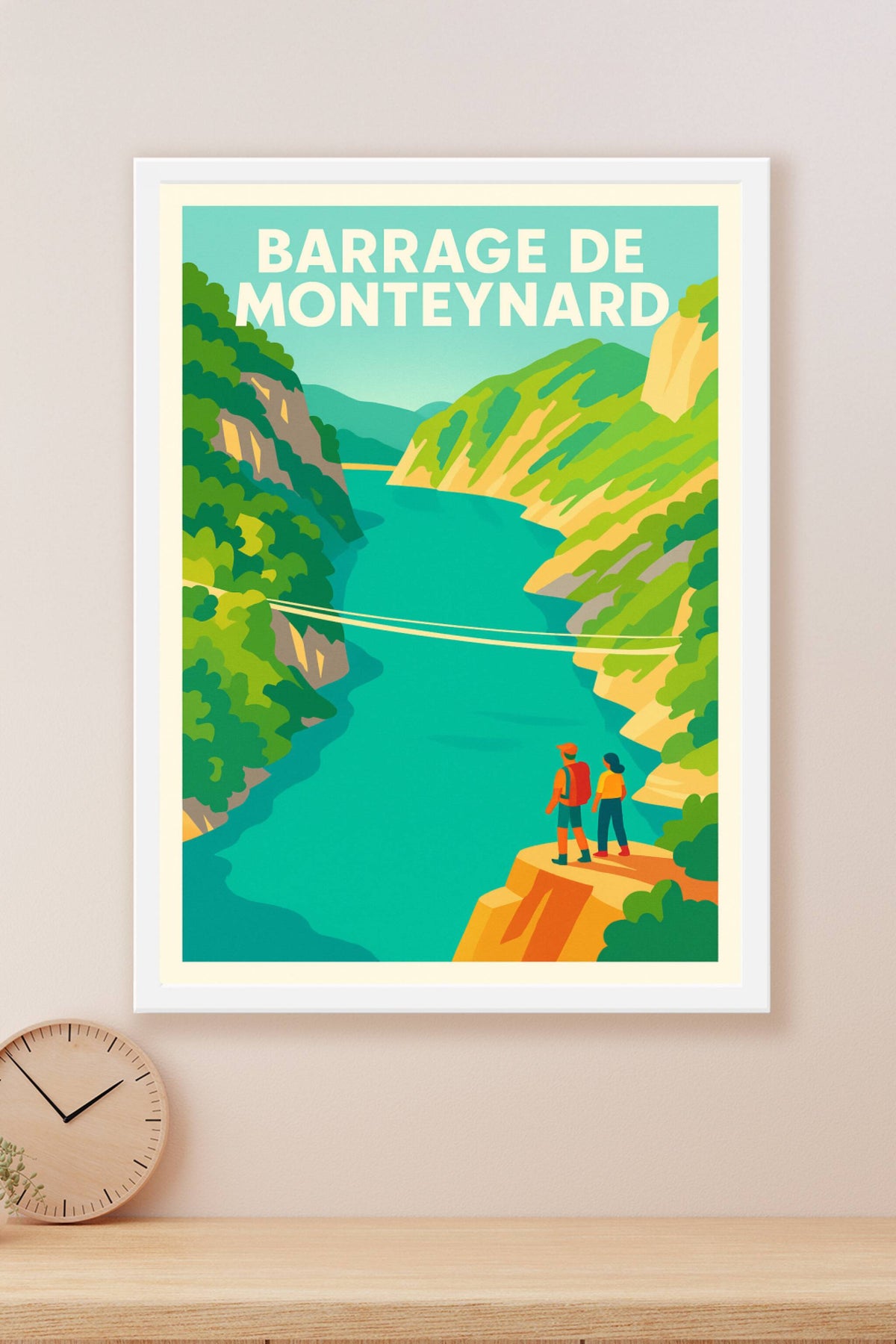 Affiche de Barrage de Monteynard - L'aventure au cœur des passerelles himalayennes