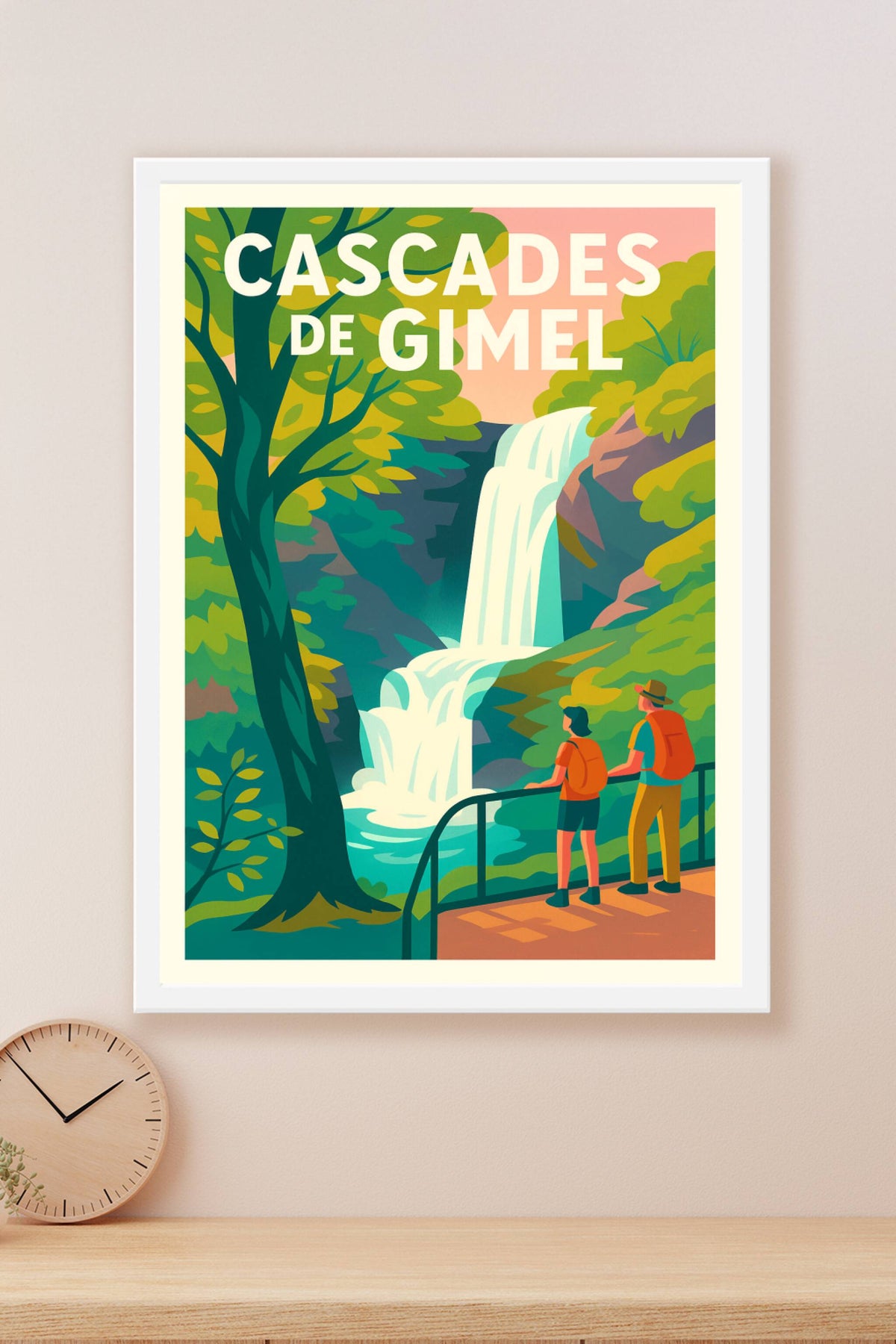 Affiche de Cascades de Gimel - La nature sauvage au cœur de la Corrèze