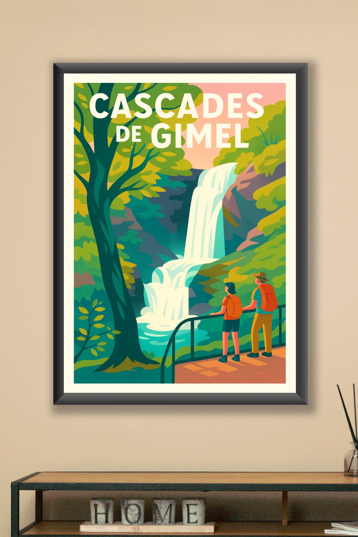 Affiche de Cascades de Gimel - La nature sauvage au cœur de la Corrèze