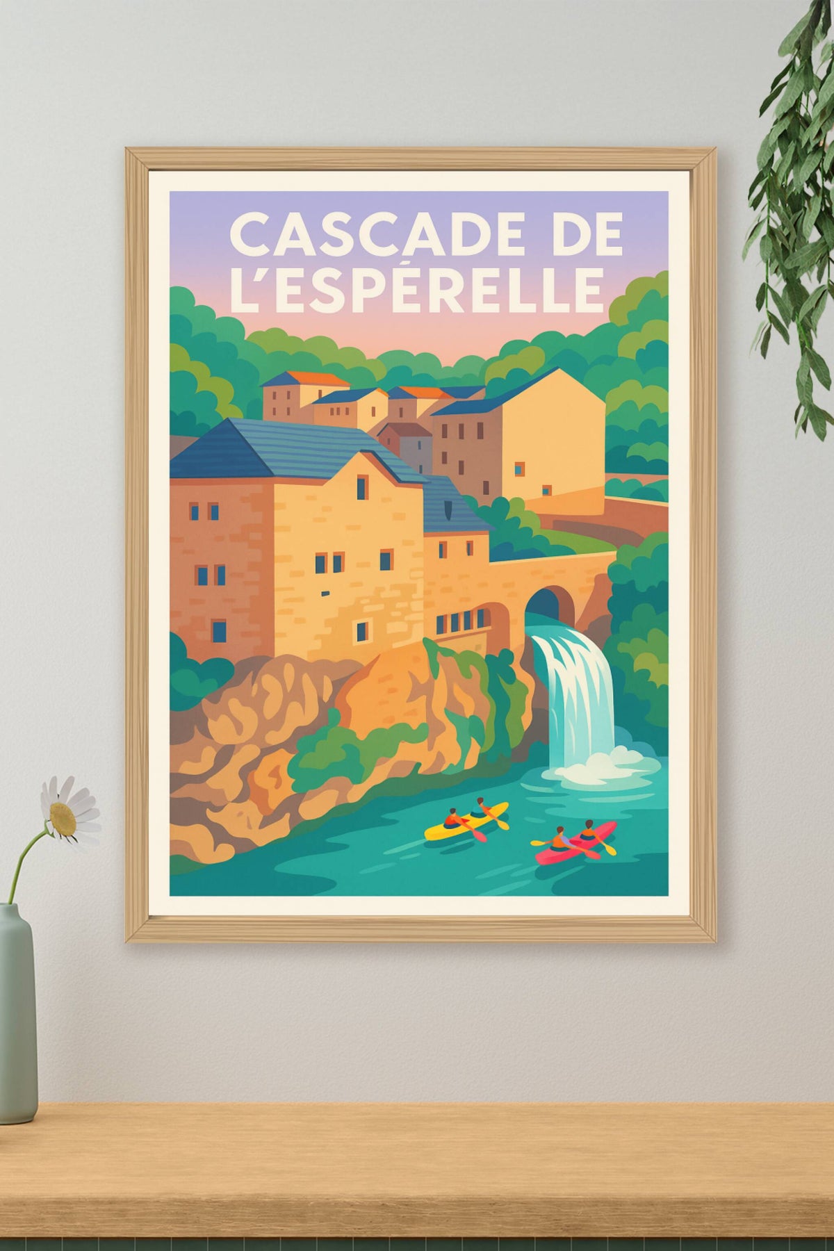 Affiche de Cascade de l'Espérelle - L'évasion au fil de l'eau