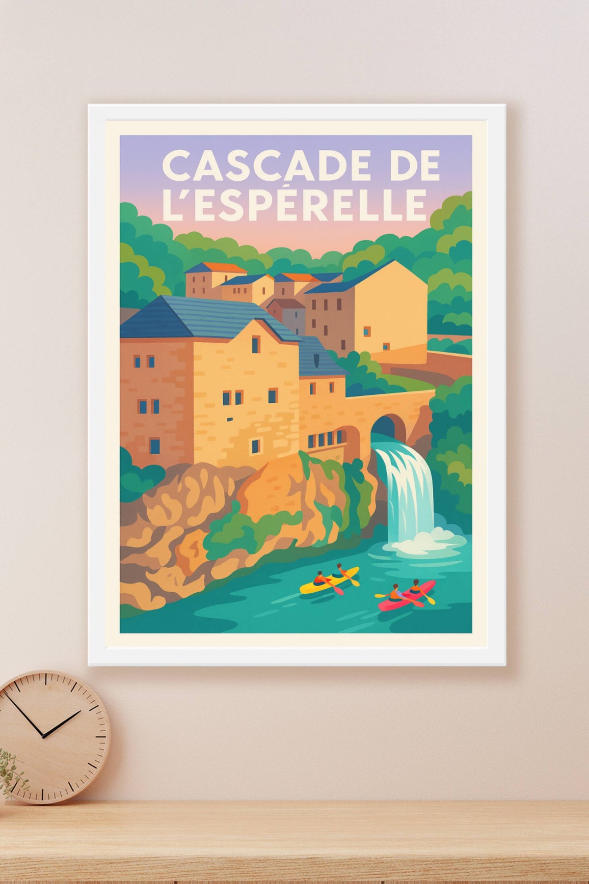 Affiche de Cascade de l'Espérelle - L'évasion au fil de l'eau