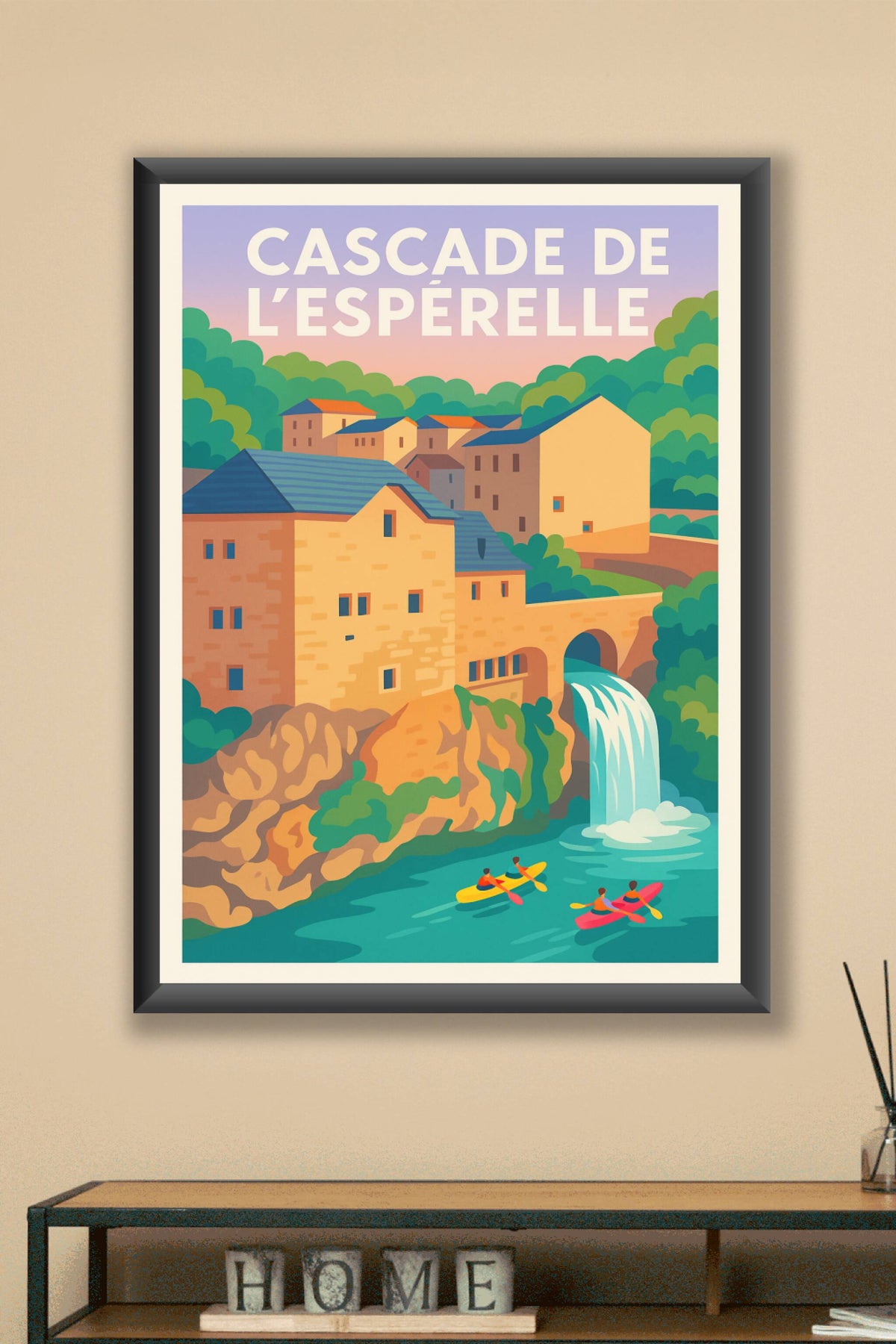 Affiche de Cascade de l'Espérelle - L'évasion au fil de l'eau