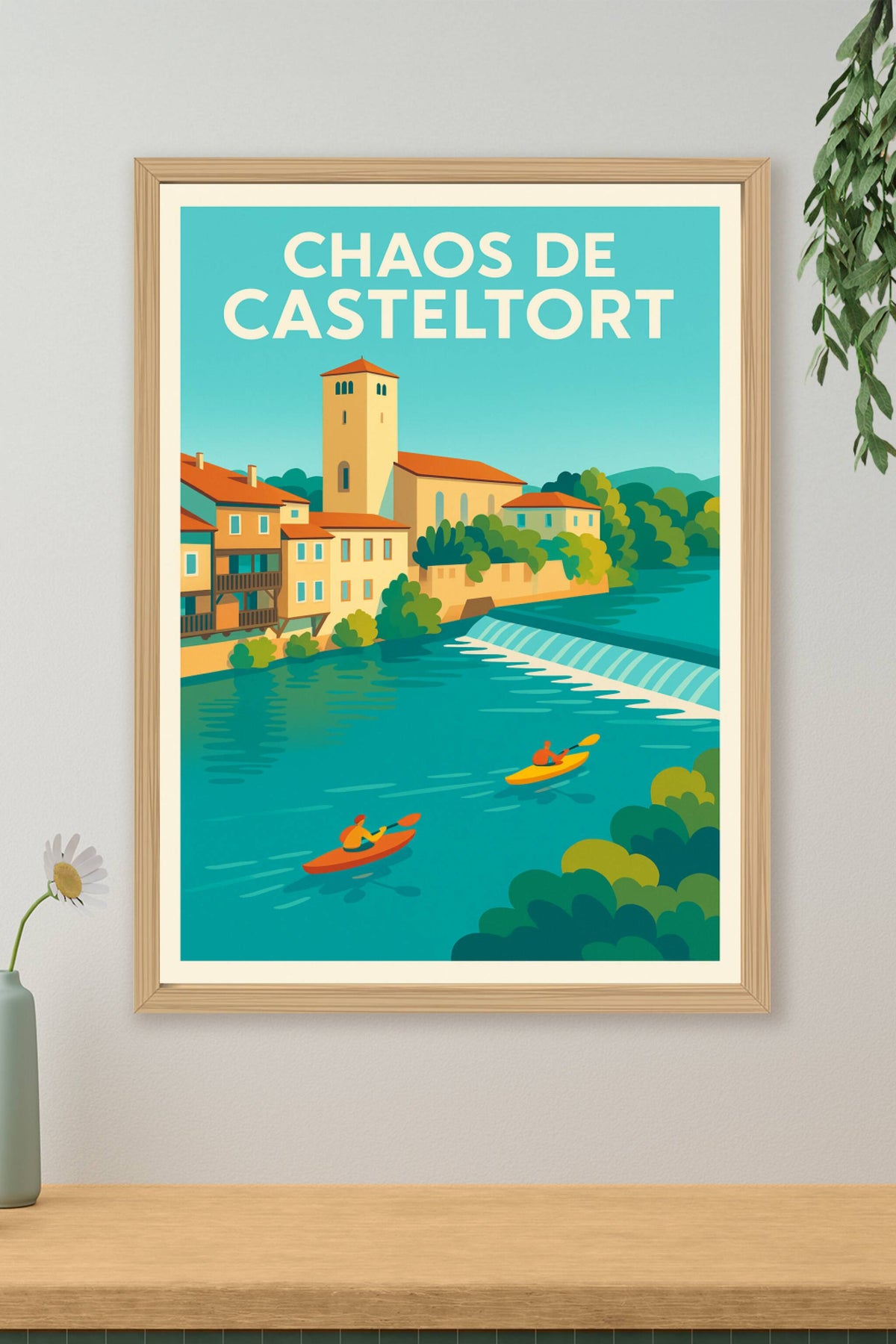 Affiche de Chaos de Casteltort - L'évasion au fil de l'eau