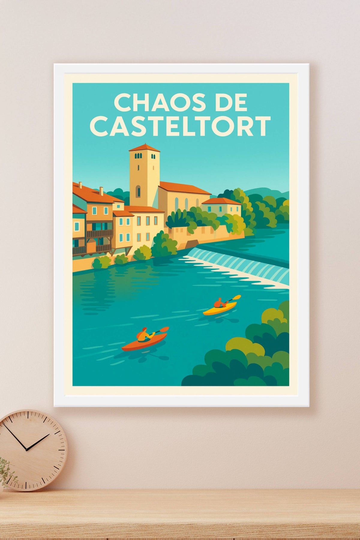 Affiche de Chaos de Casteltort - L'évasion au fil de l'eau