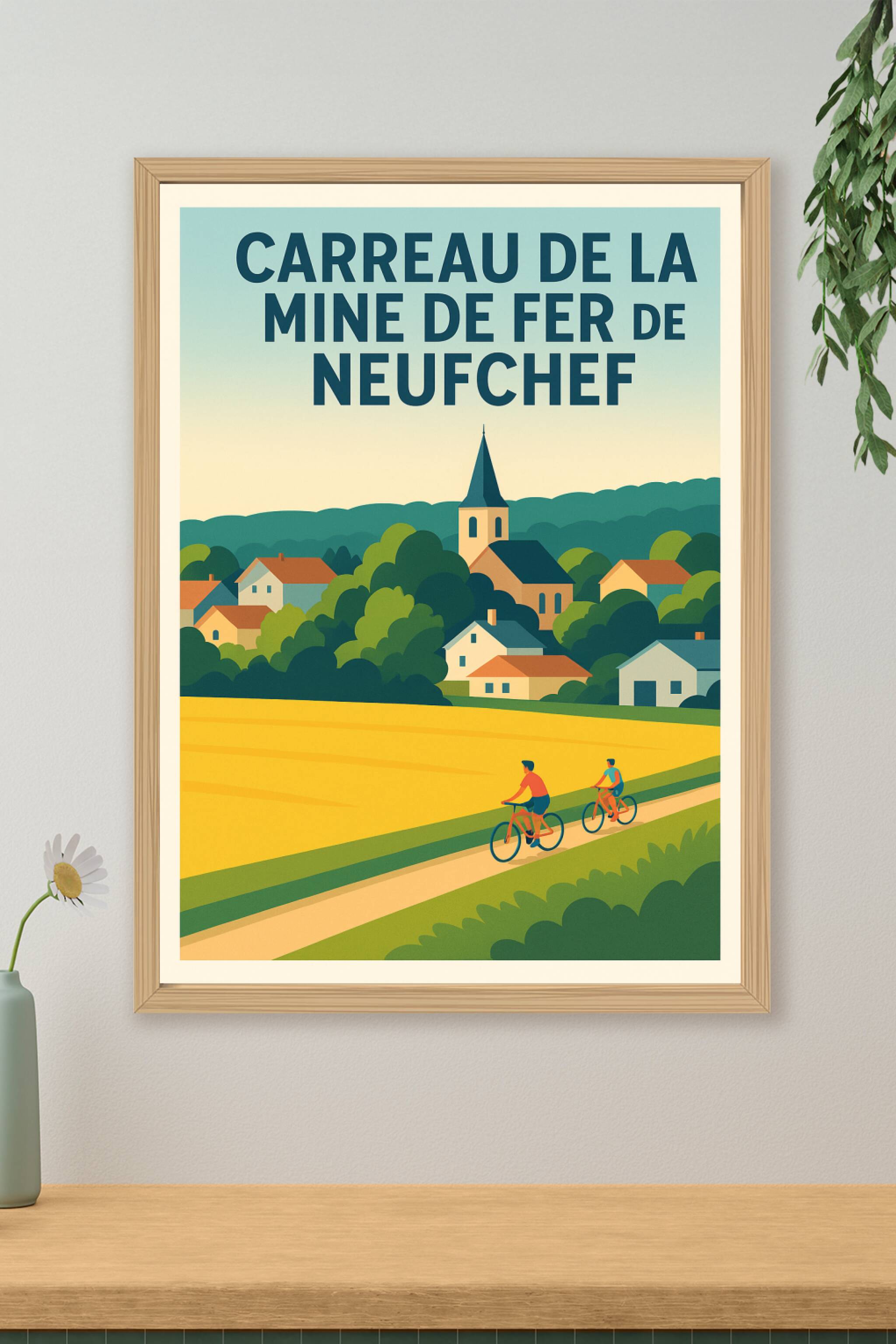 Affiche de Neufchef - L'éclat du patrimoine minier au cœur de la nature