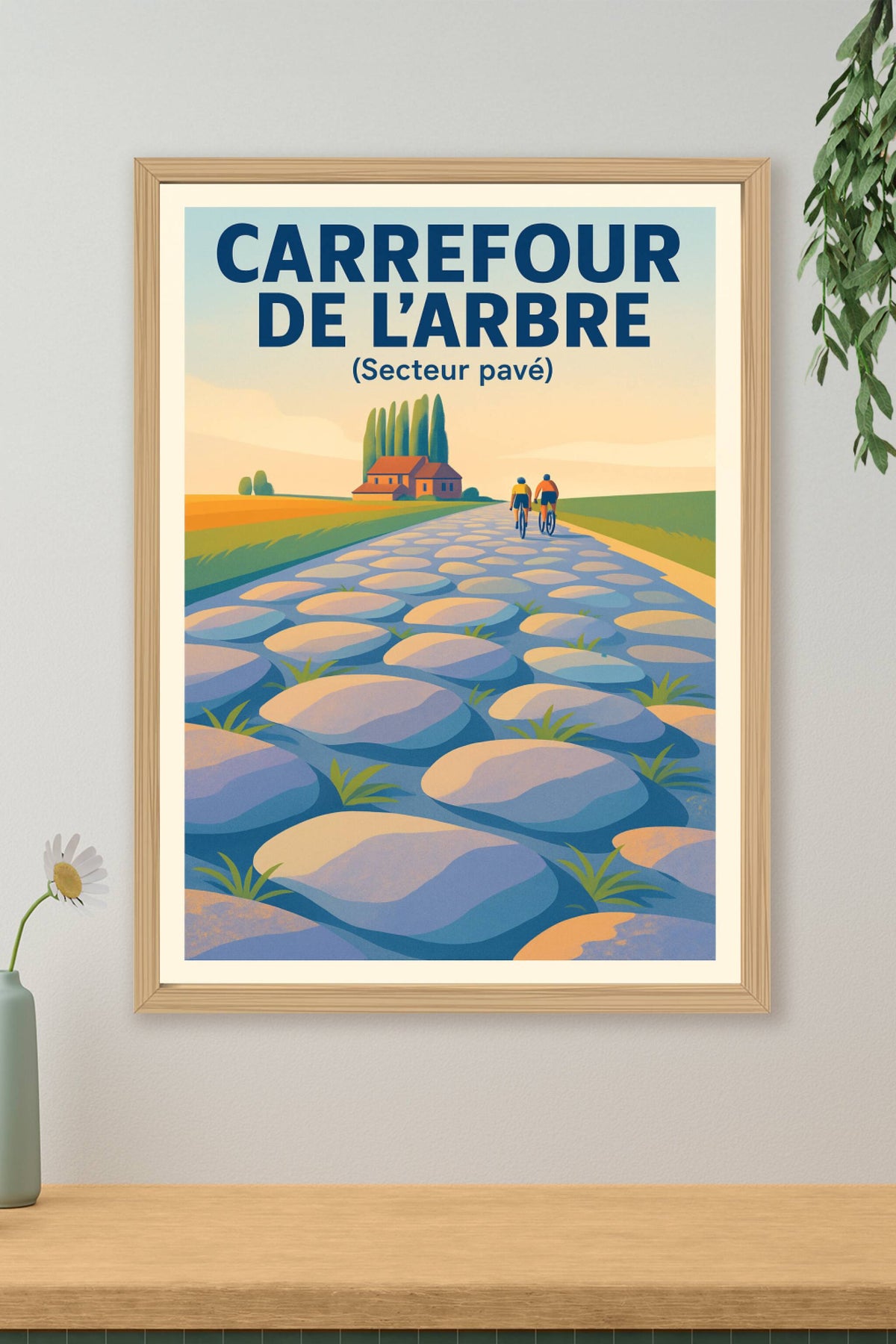 Affiche de Carrefour de l'Arbre - La légende des pavés du Nord