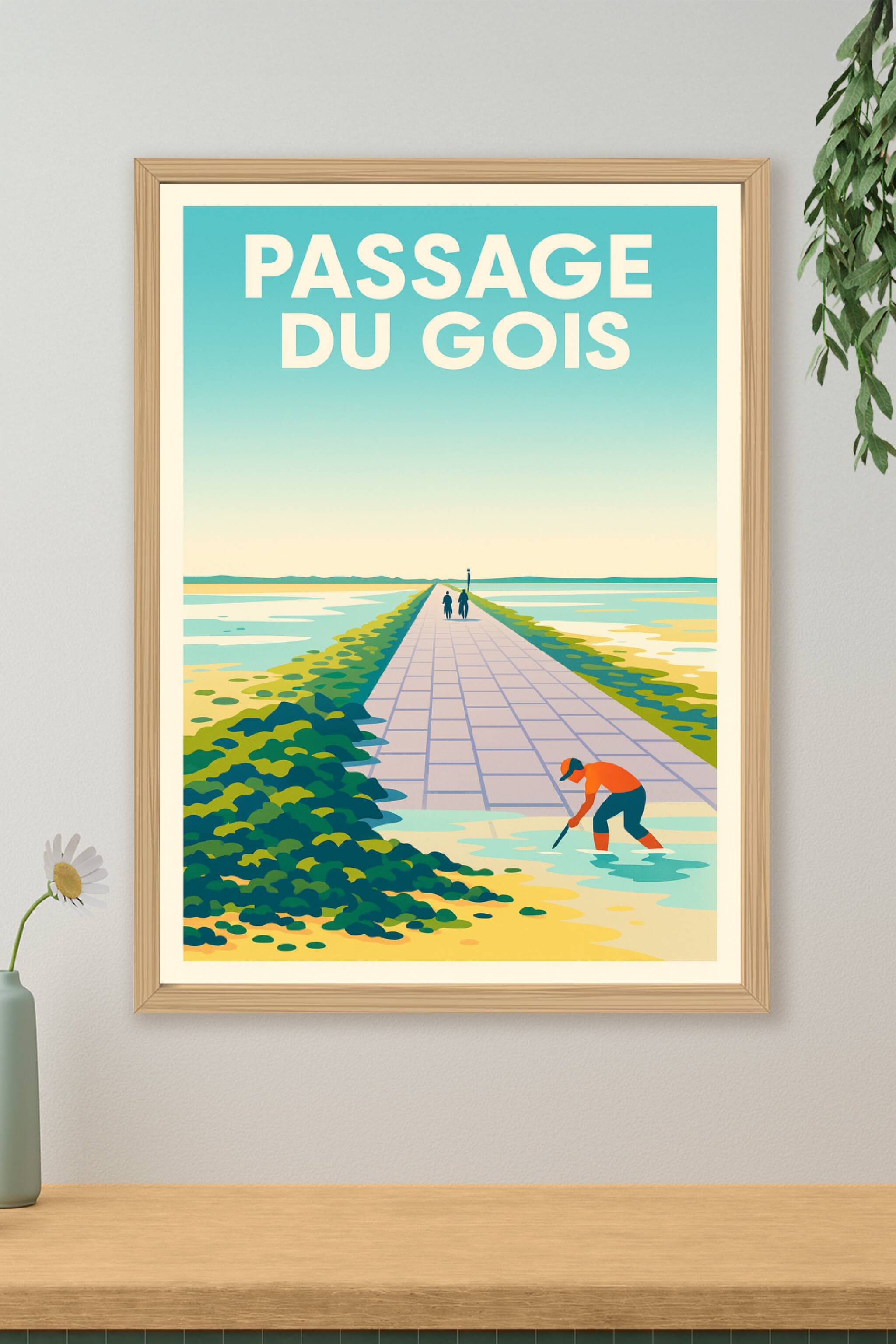Affiche de Passage du Gois - L'échappée belle entre terre et mer