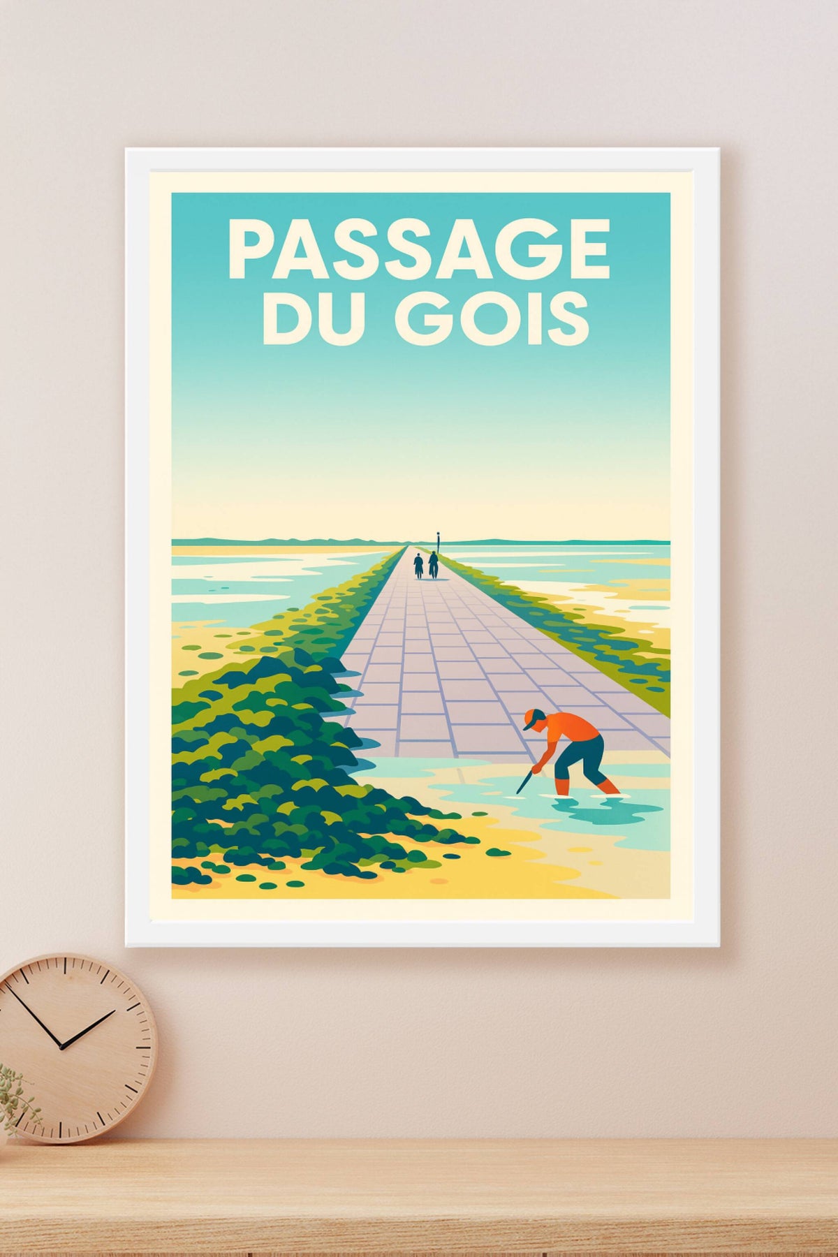 Affiche de Passage du Gois - L'échappée belle entre terre et mer