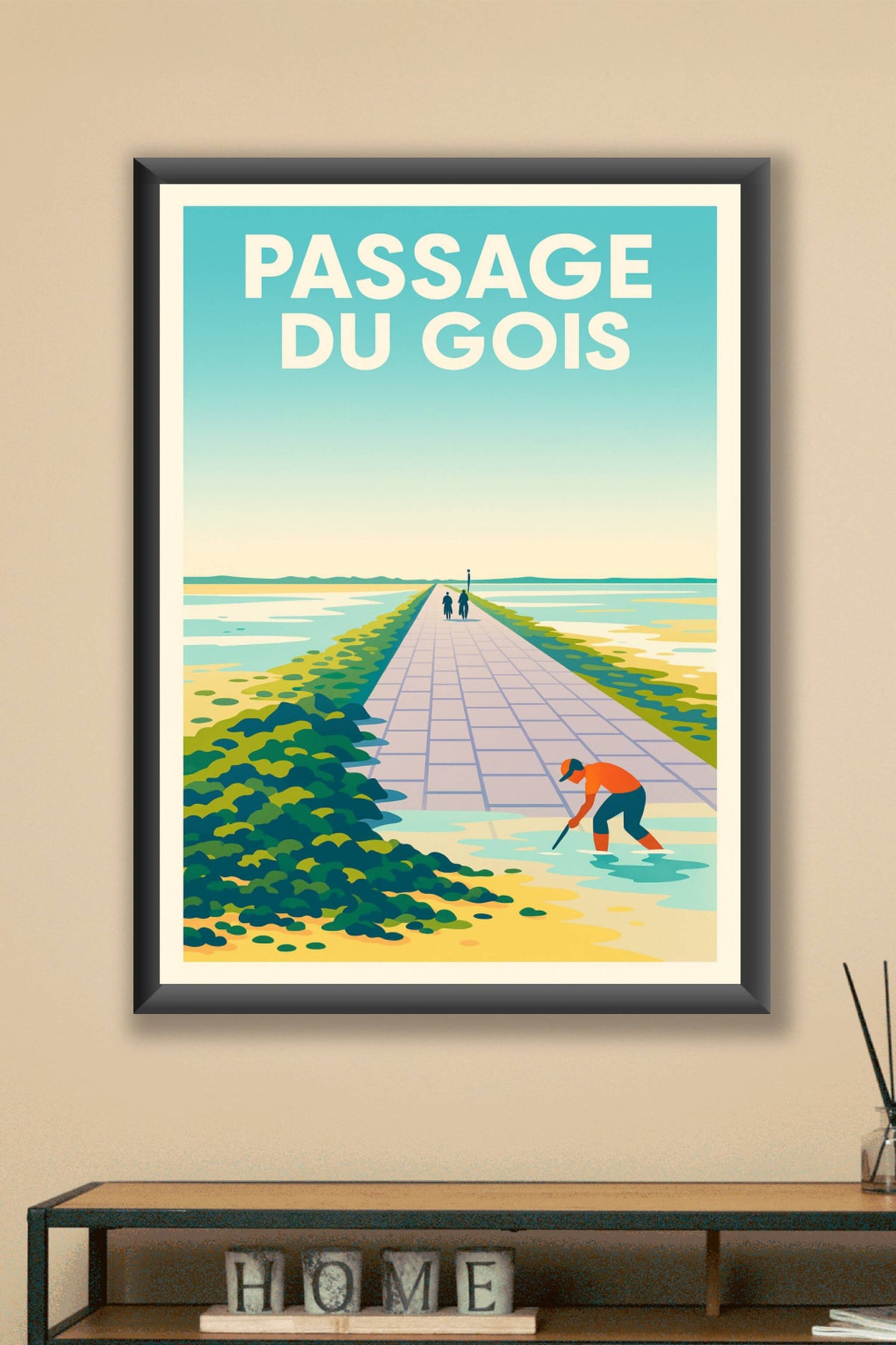 Affiche de Passage du Gois - L'échappée belle entre terre et mer