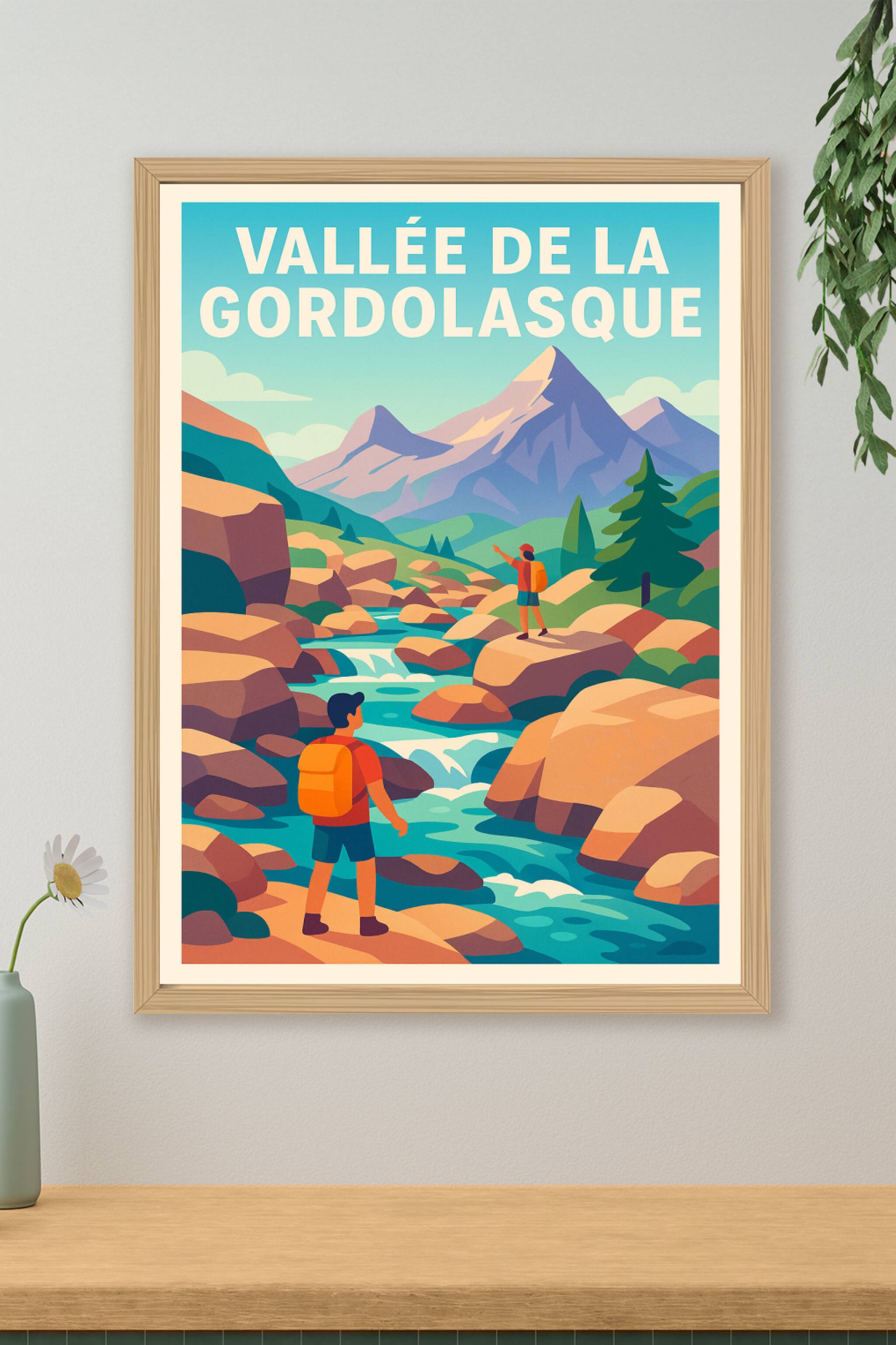 Affiche de Vallée de la Gordolasque - L'appel sauvage du Mercantour