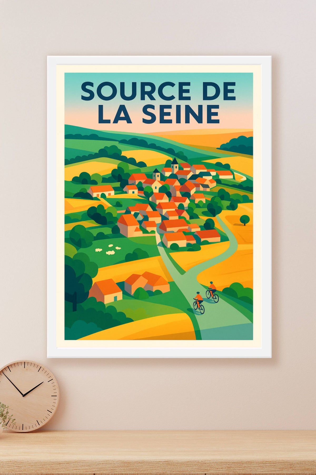 Affiche de Source-Seine - L'élégance bucolique au cœur de la Bourgogne