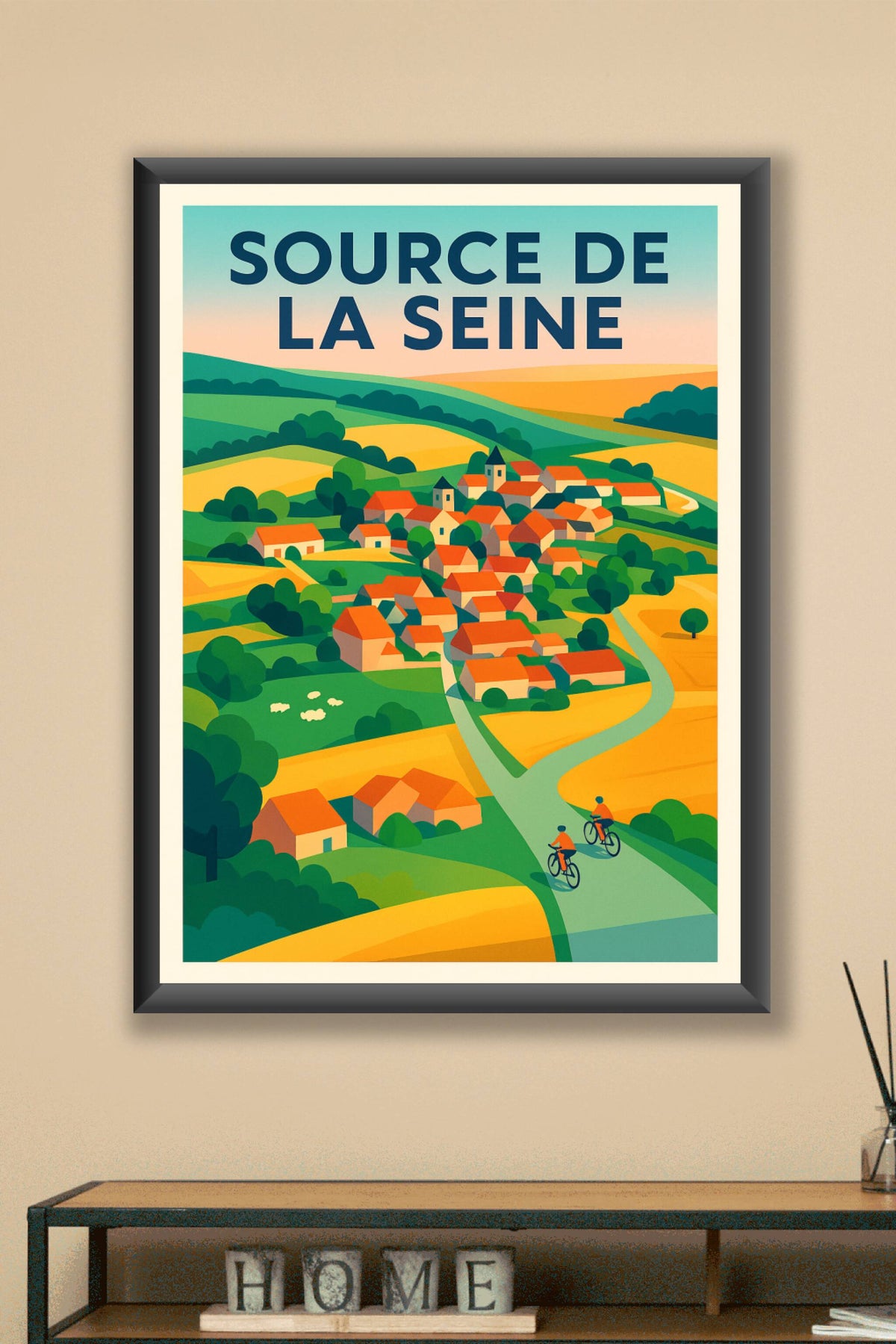 Affiche de Source-Seine - L'élégance bucolique au cœur de la Bourgogne