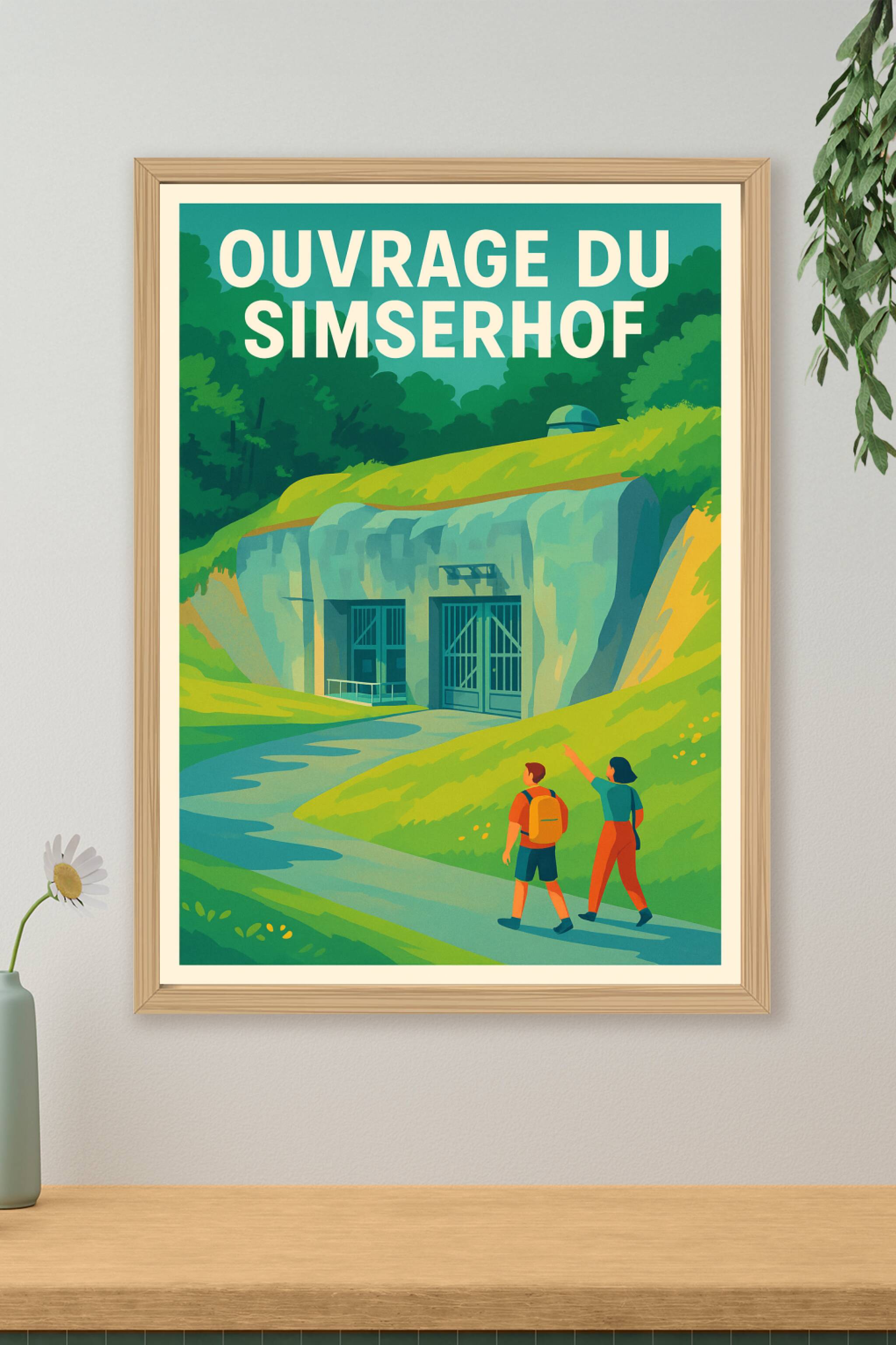 Affiche de Ouvrage du Simserhof - Plongez au cœur de l'histoire de la Ligne Maginot