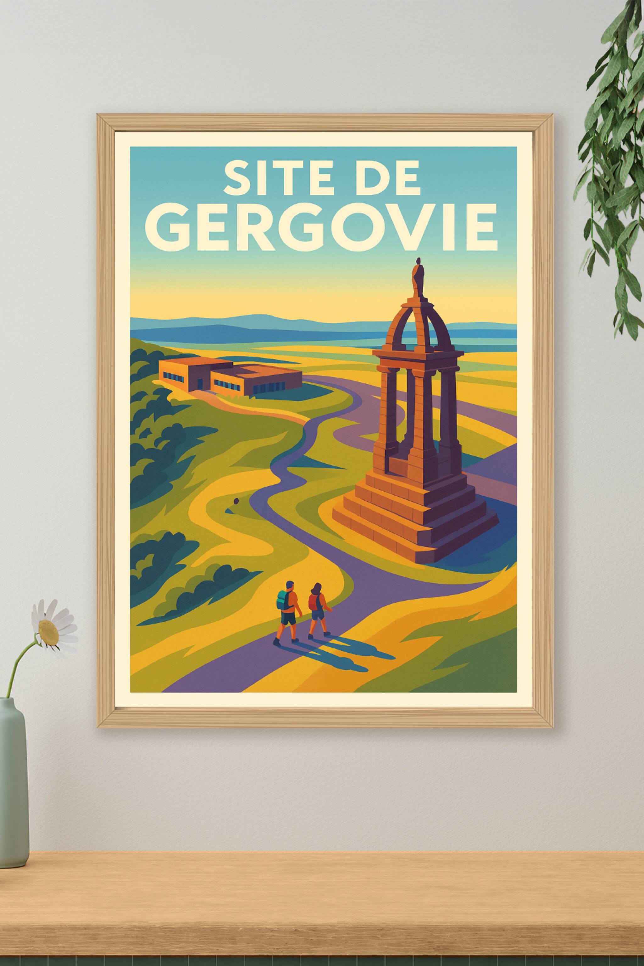 Affiche de Site de Gergovie - Marchez sur les traces de l'Histoire gauloise