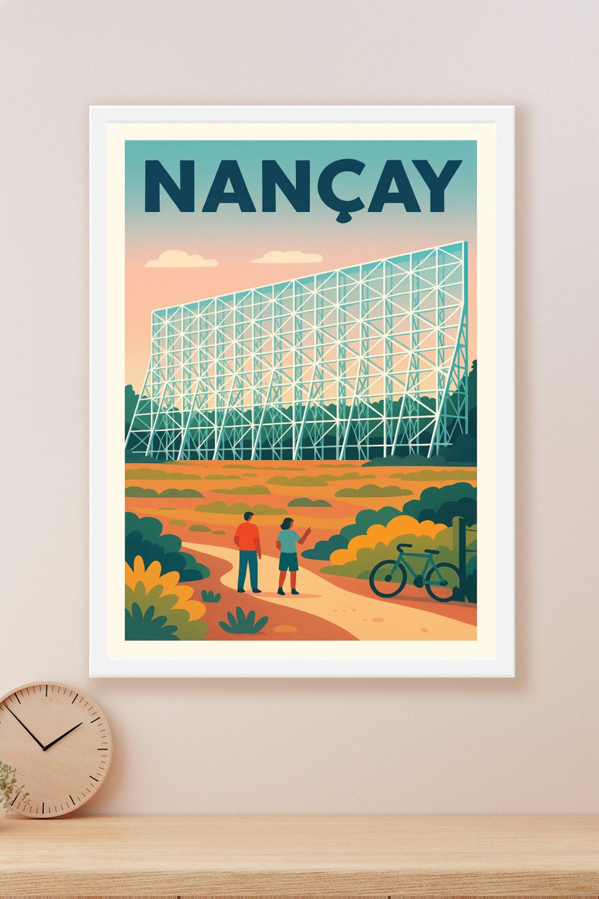 Affiche de Nançay - Voyage aux confins de l'Univers