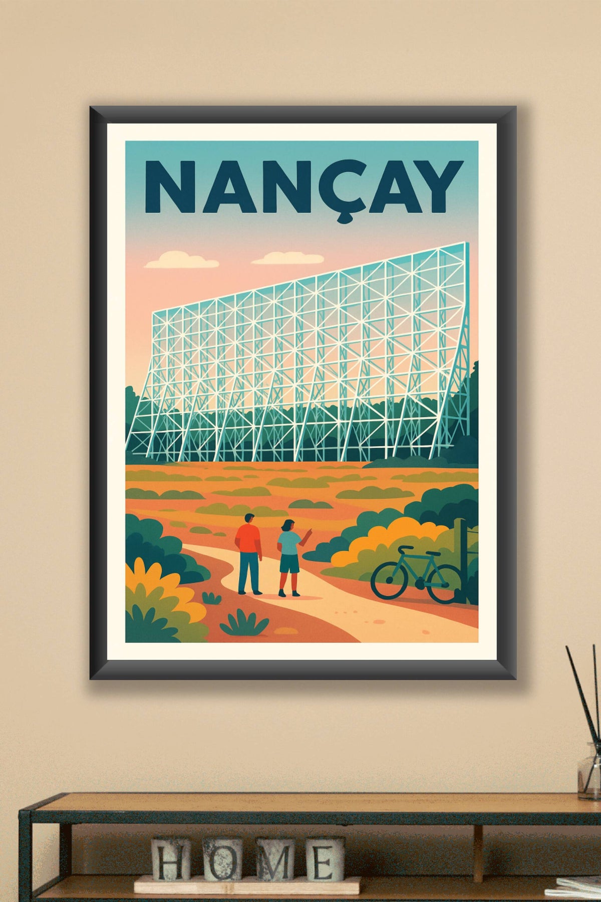 Affiche de Nançay - Voyage aux confins de l'Univers
