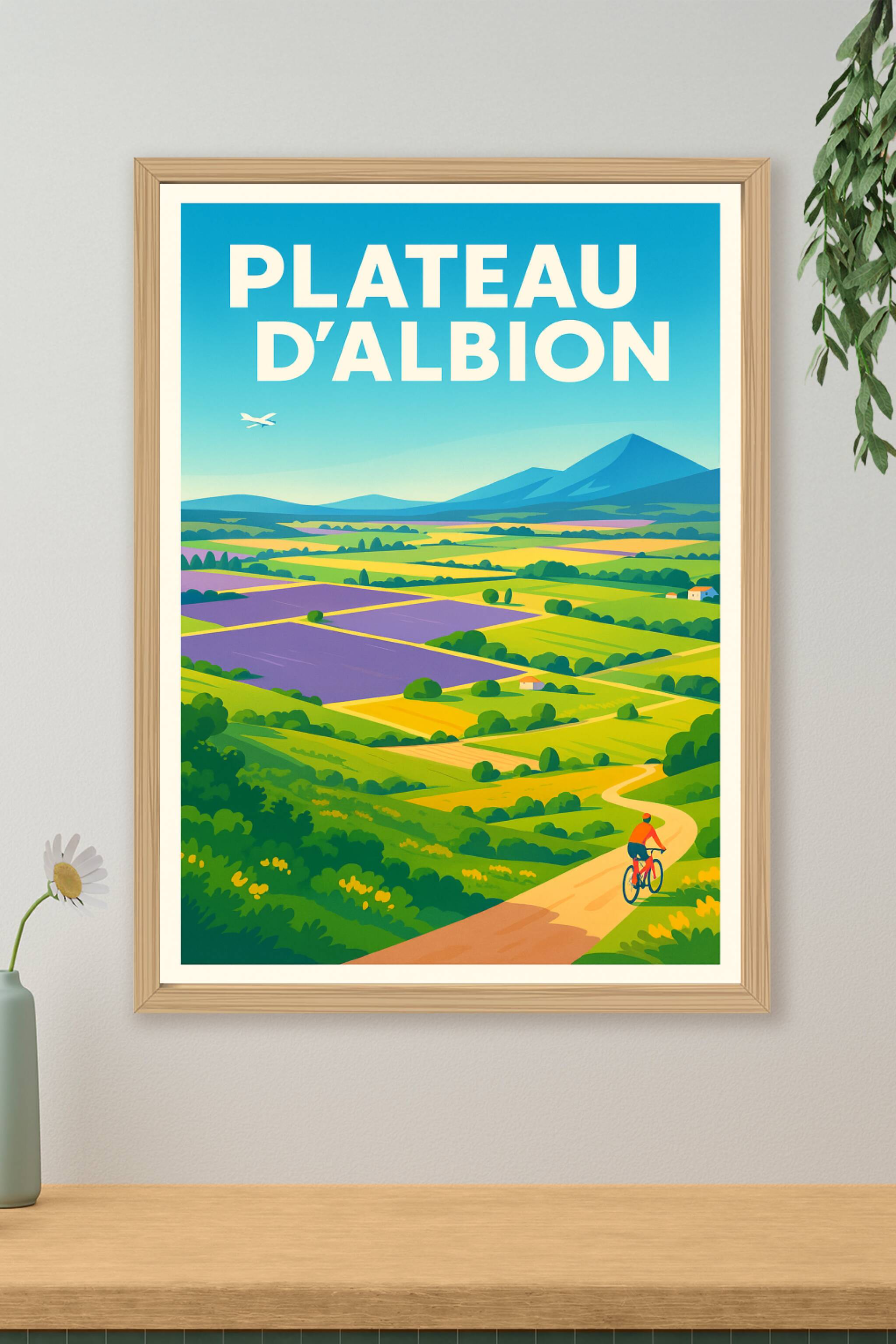 Affiche de Plateau d'Albion - Entre lavande et histoire secrète