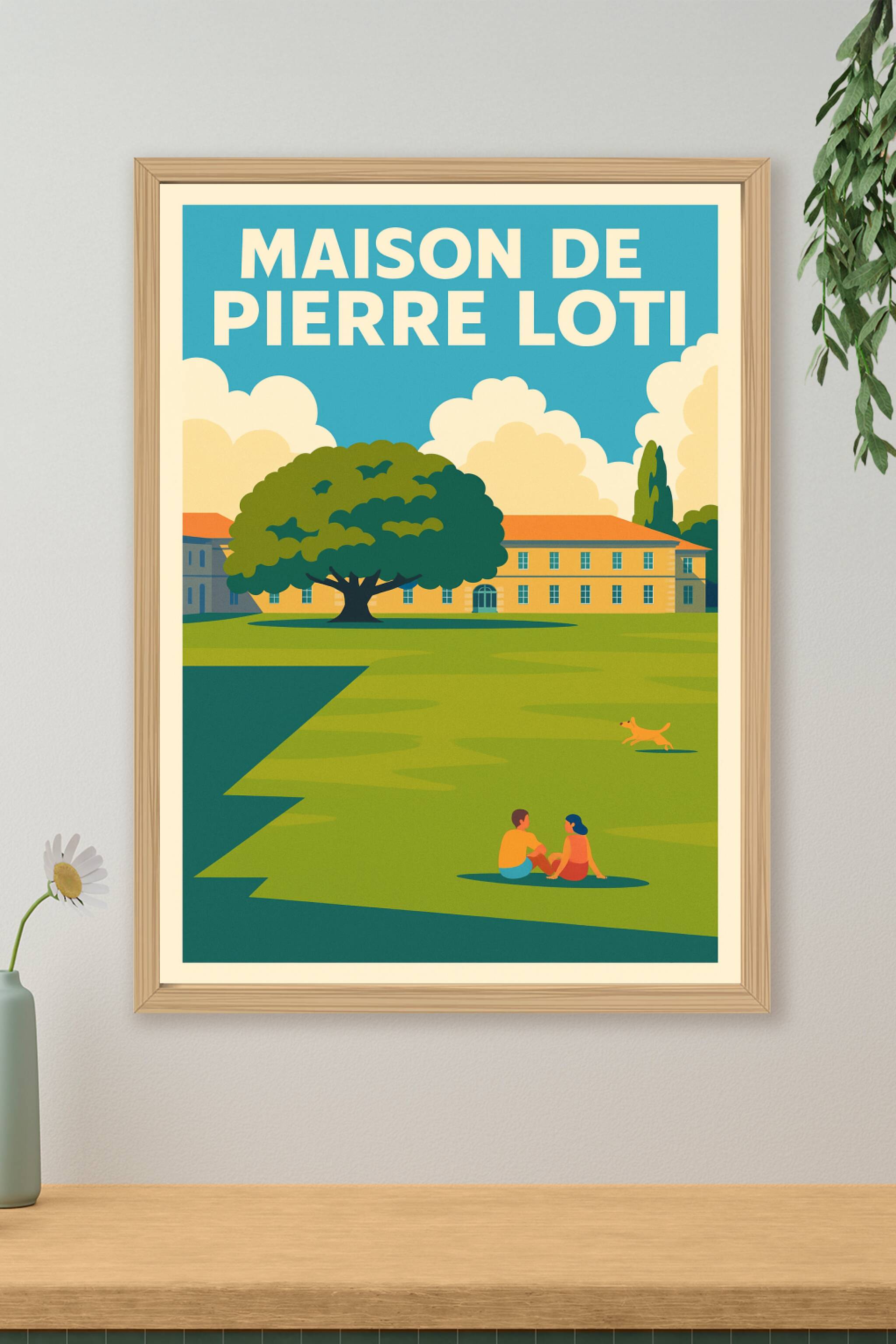 Affiche de Maison de Pierre Loti - Une escale poétique et historique