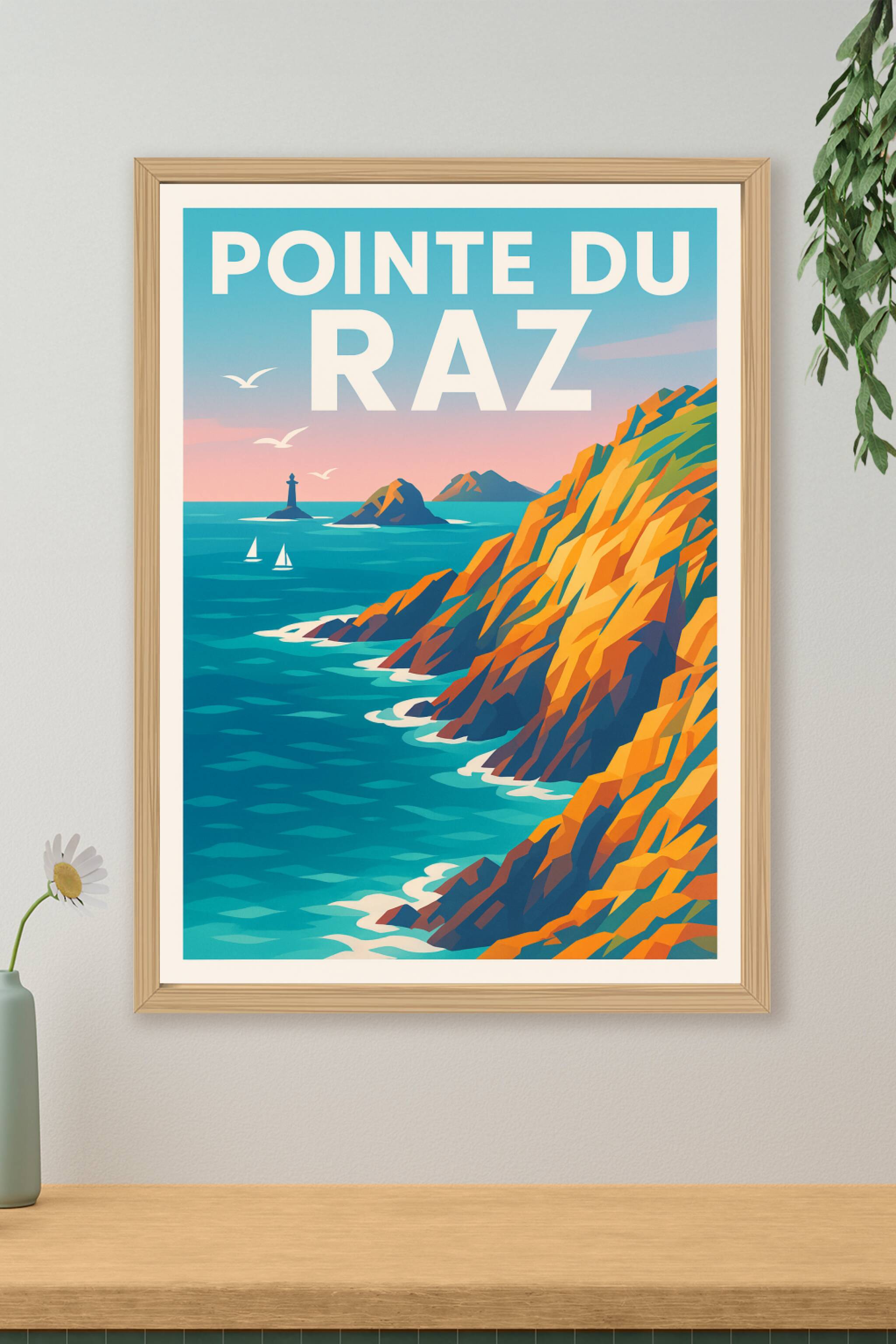Affiche de Pointe du Raz - L'éclat sauvage du bout du monde