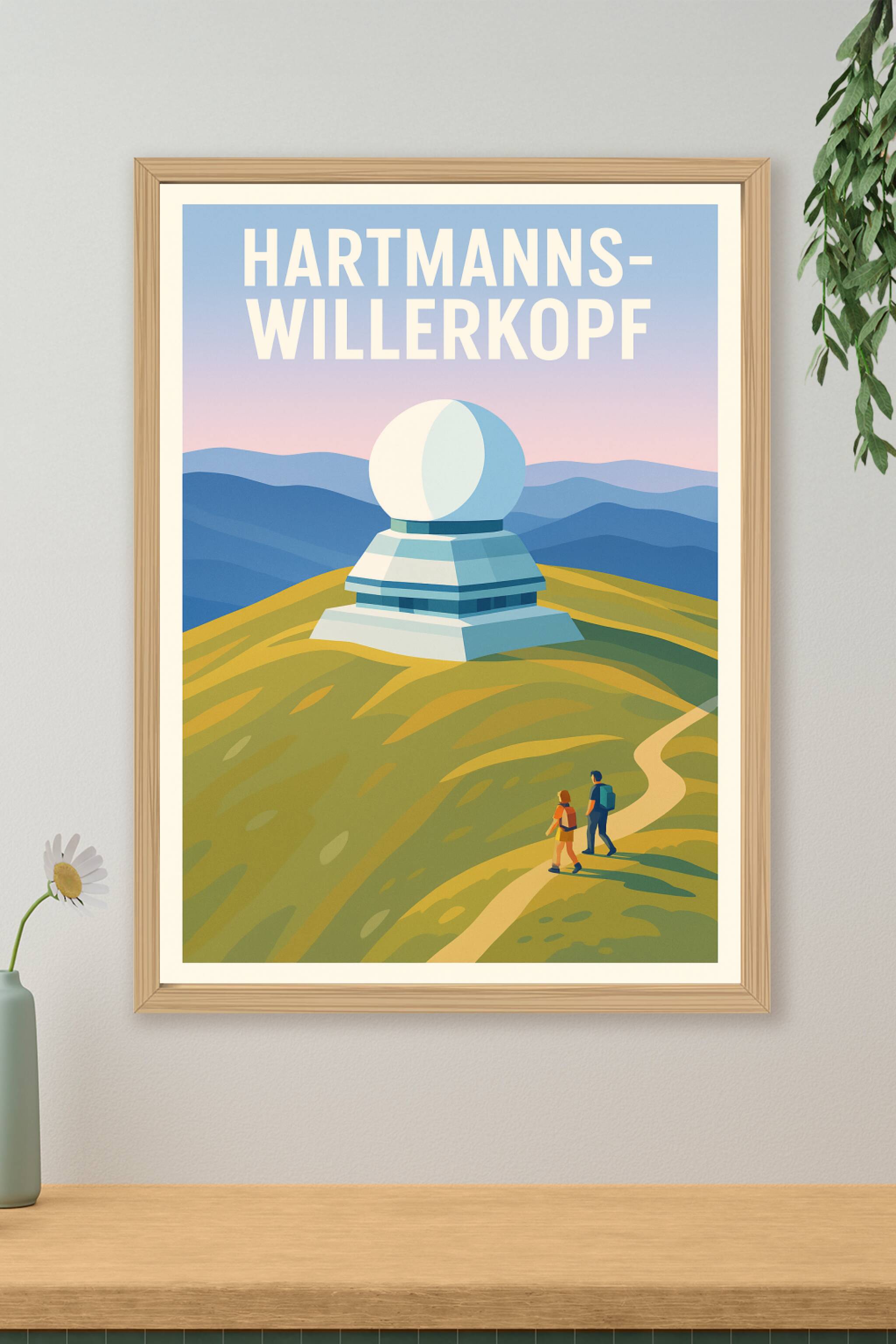 Affiche de Hartmannswillerkopf - L'horizon sacré des Vosges