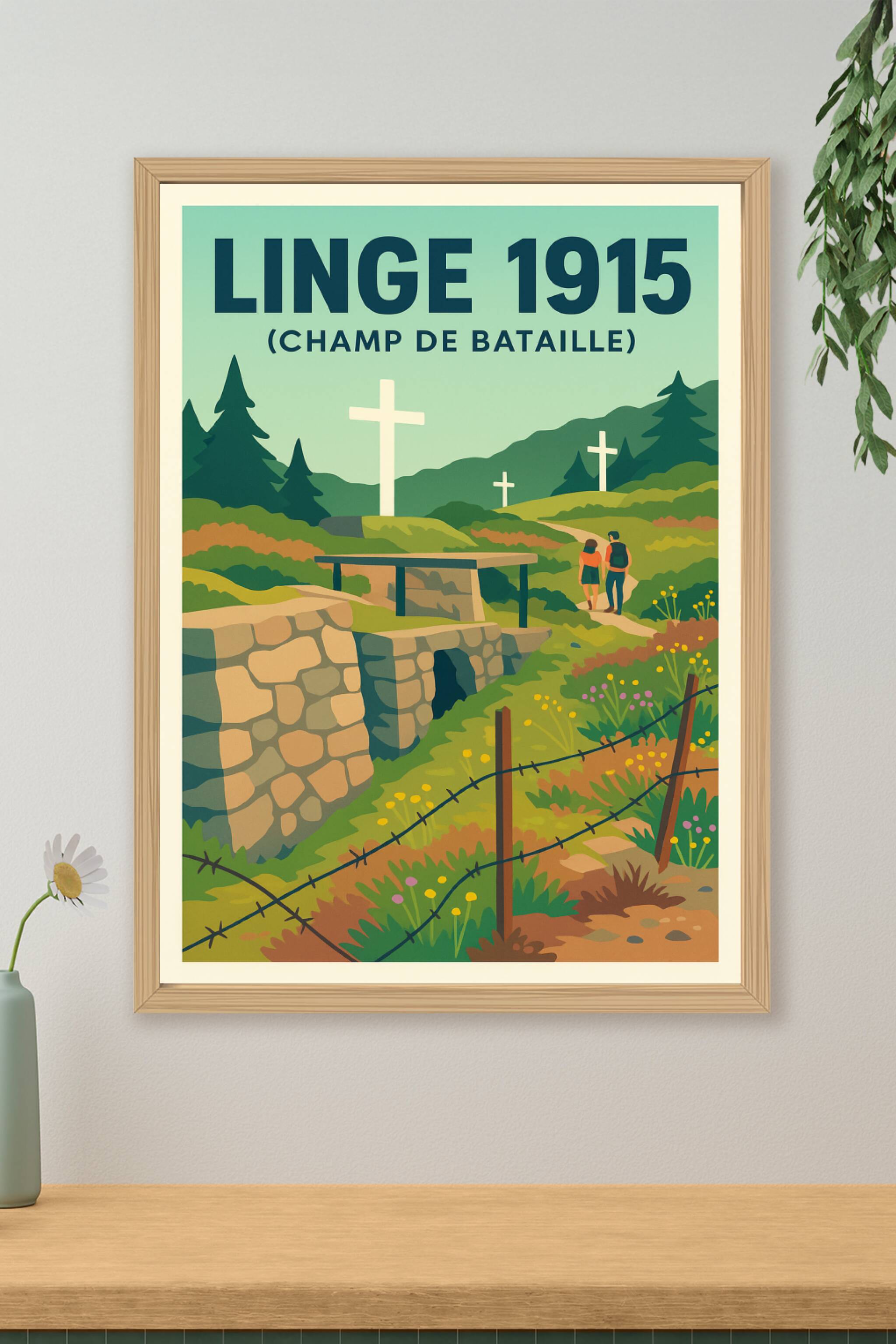 Affiche de Linge 1915 - Un voyage poignant à travers l'histoire