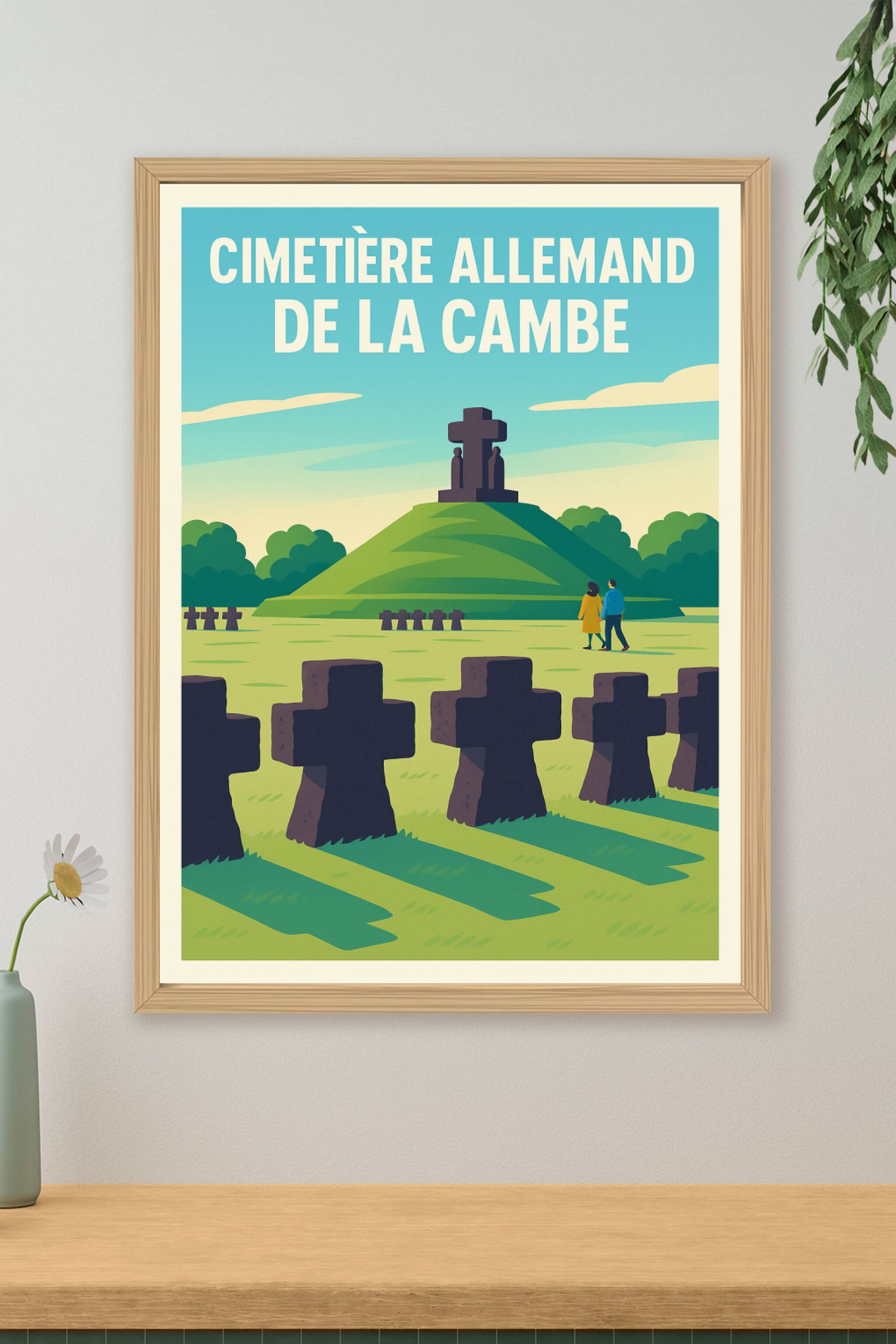 Affiche de La Cambe - Un hommage serein à la mémoire et à la paix