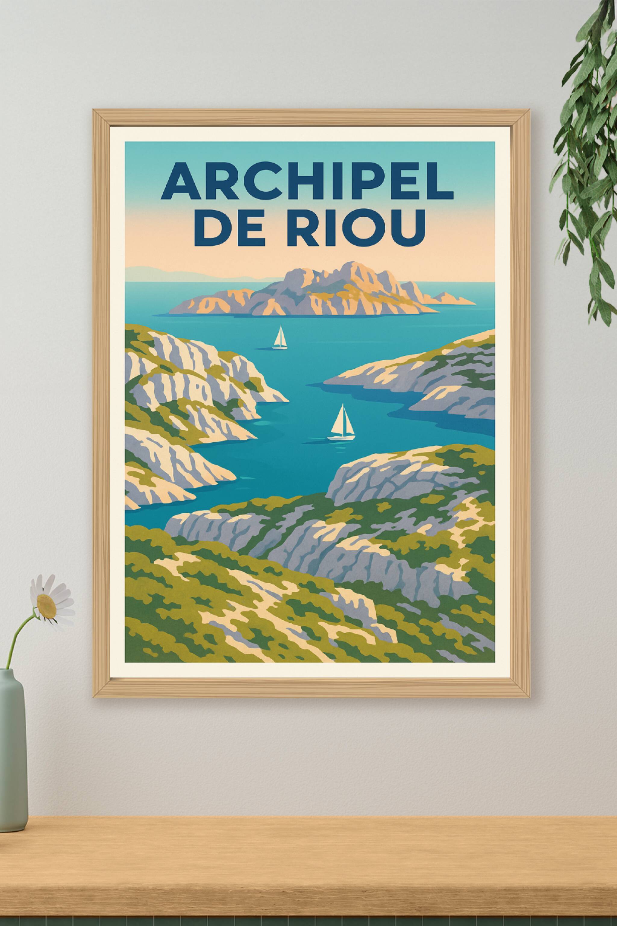 Affiche de Archipel de Riou - Évasion sauvage au cœur des Calanques