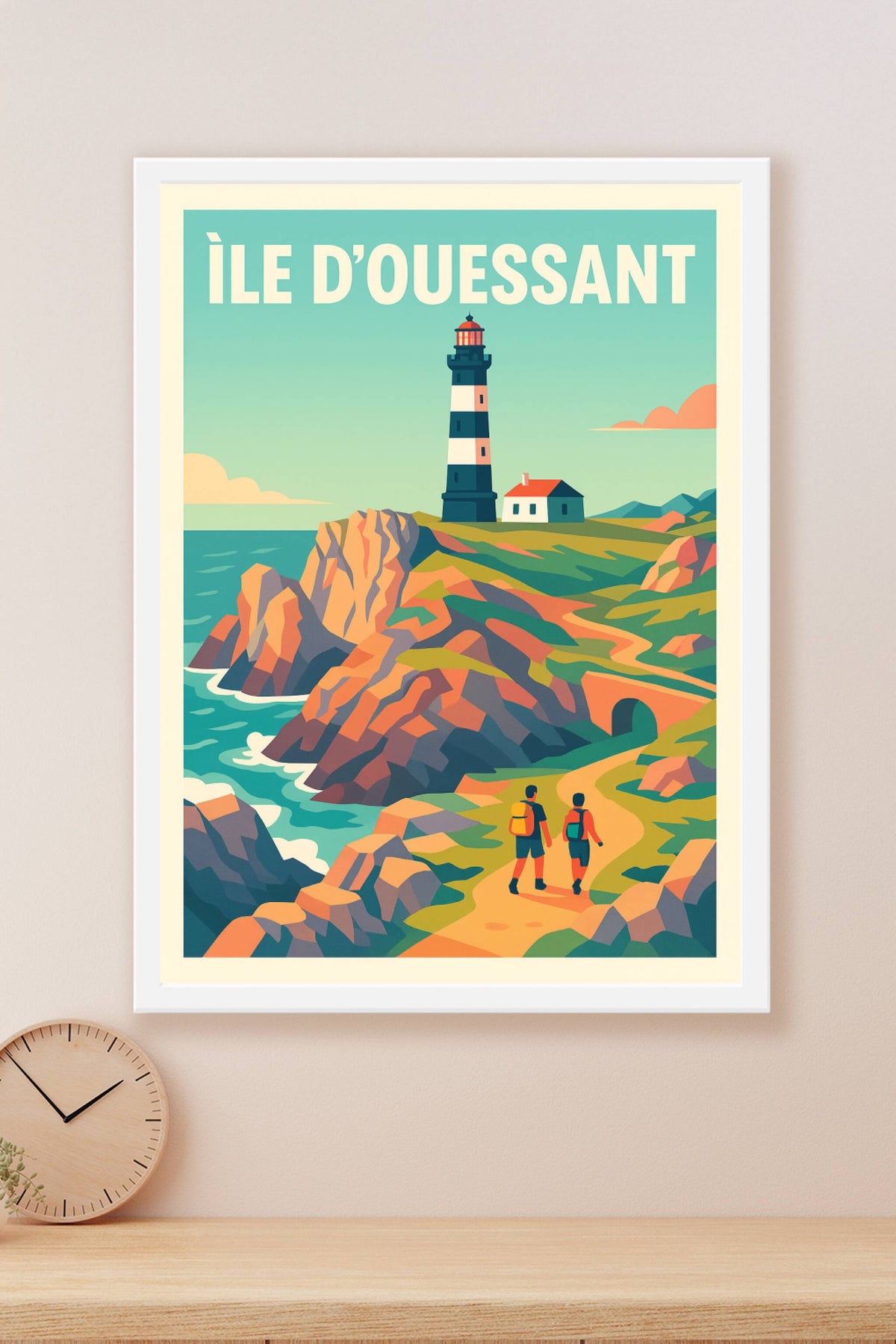 Affiche de Île d'Ouessant - L'éclat sauvage du bout du monde