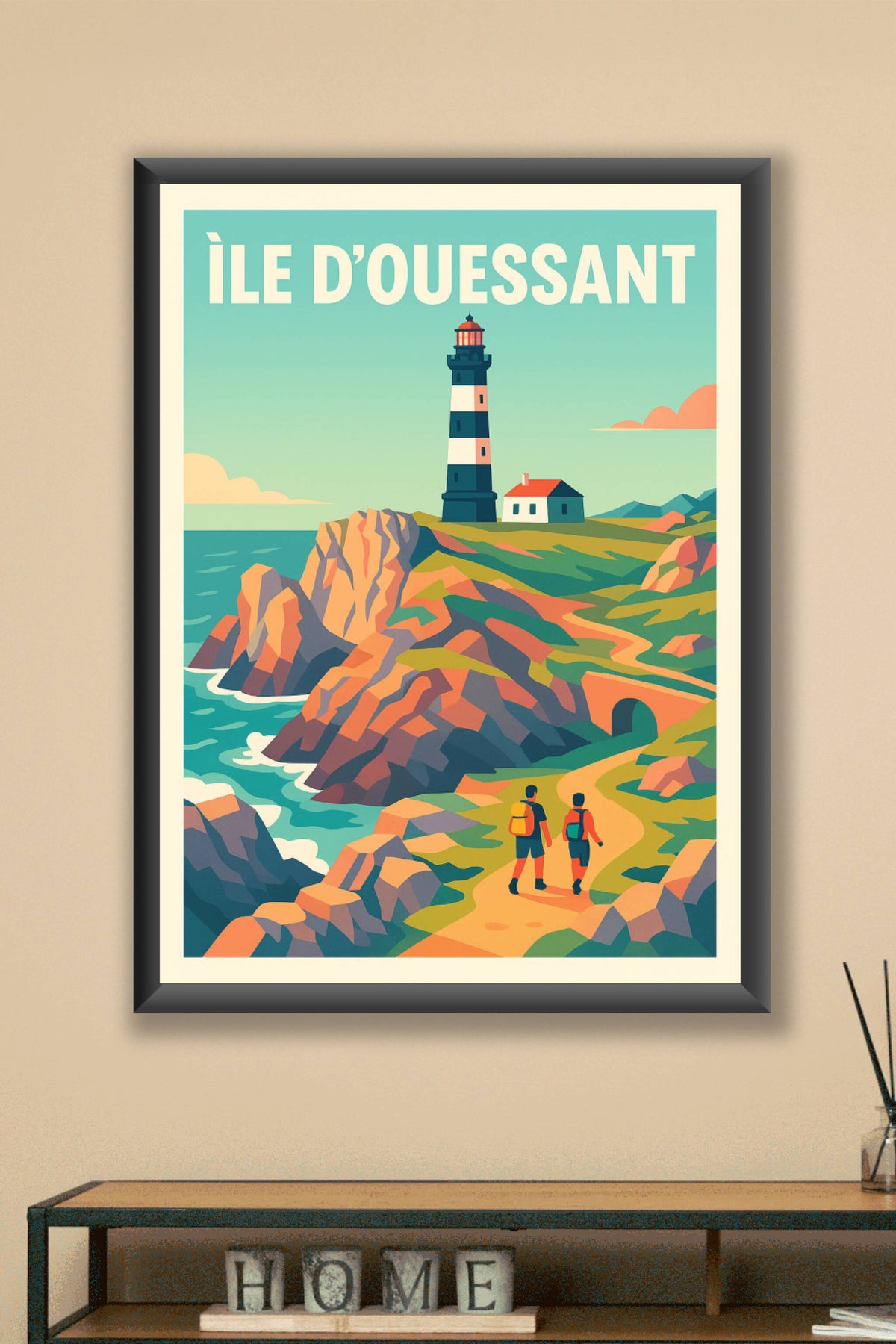 Affiche de Île d'Ouessant - L'éclat sauvage du bout du monde