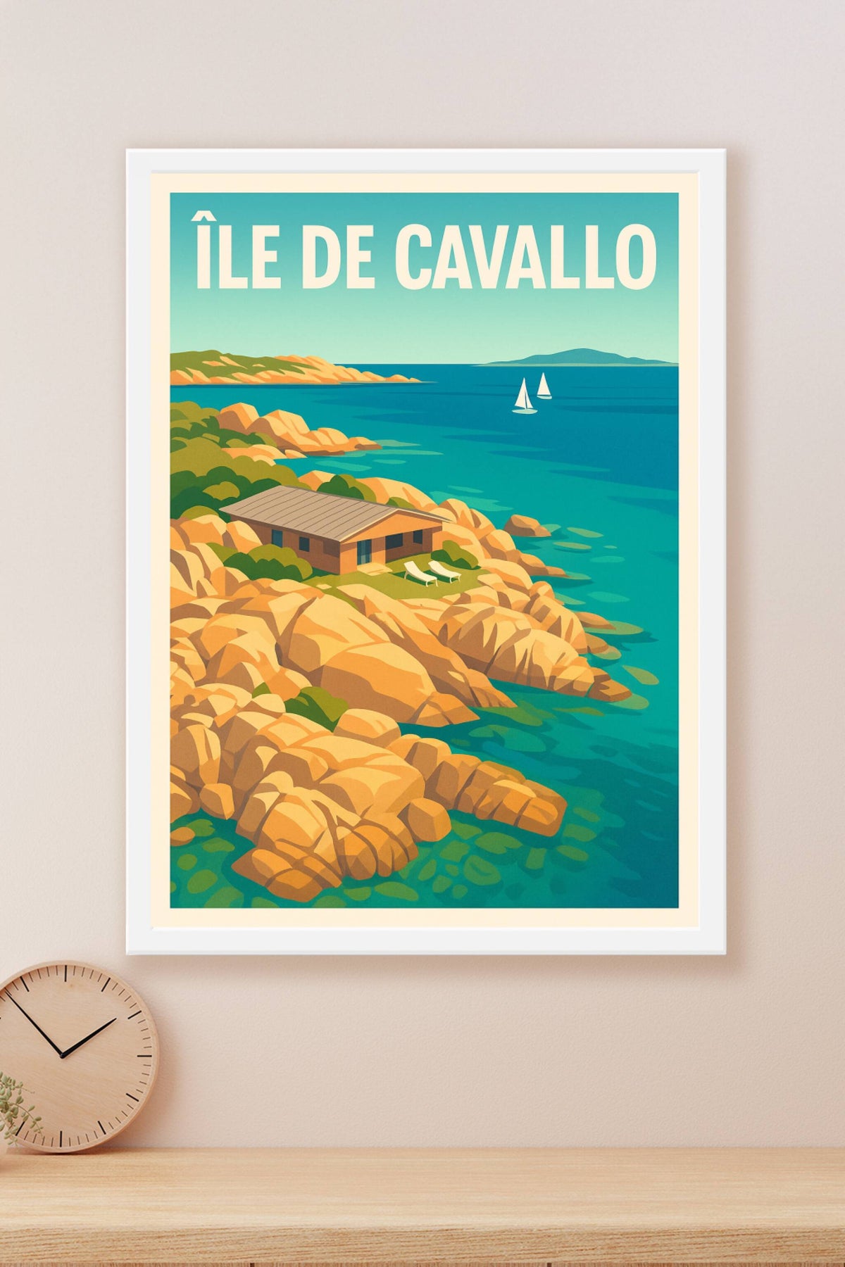 Affiche de Île de Cavallo - L'exclusivité sauvage au cœur des Lavezzi