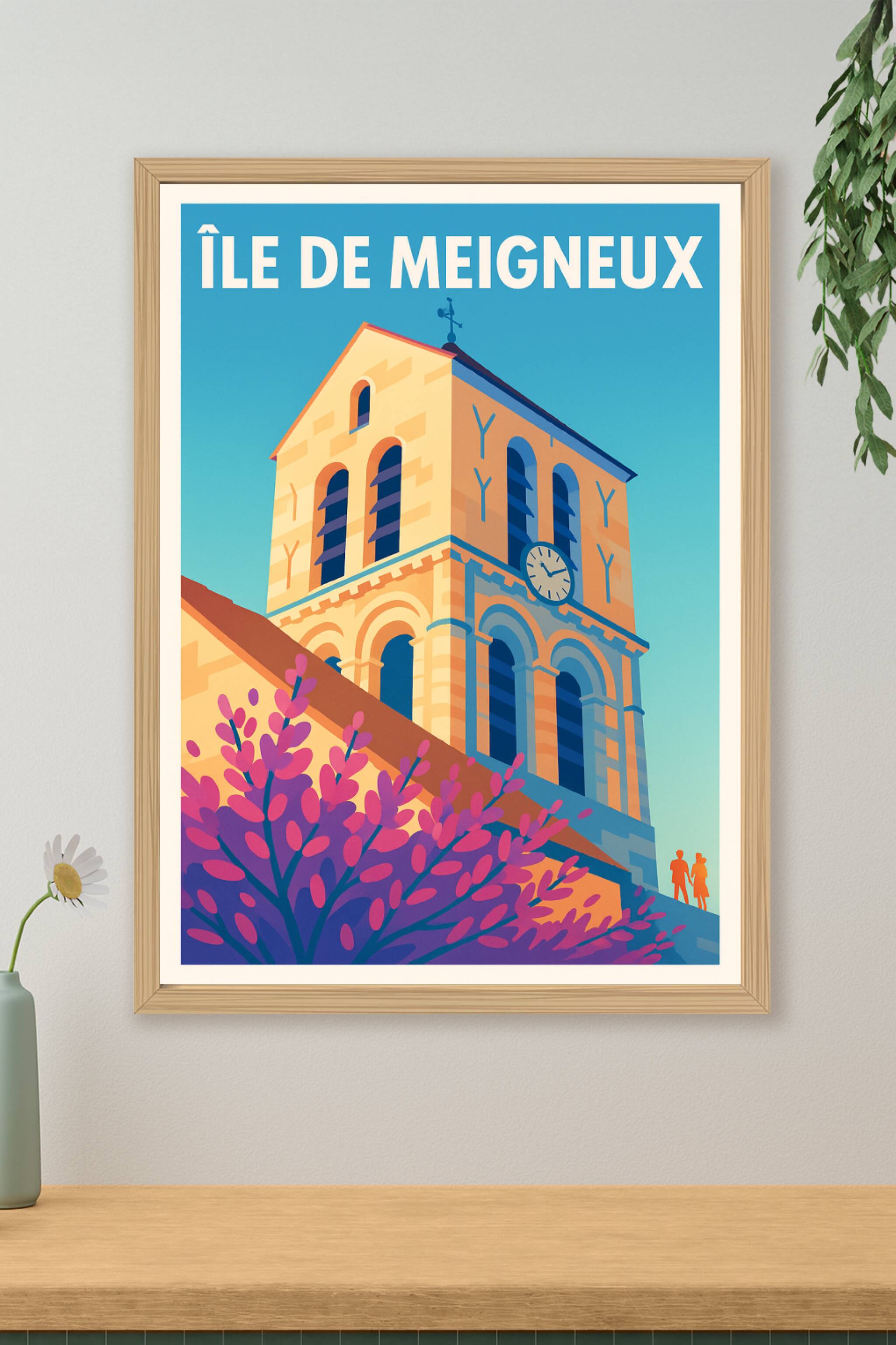 Affiche de Île de Meigneux - Sérénité et patrimoine au fil de l'eau