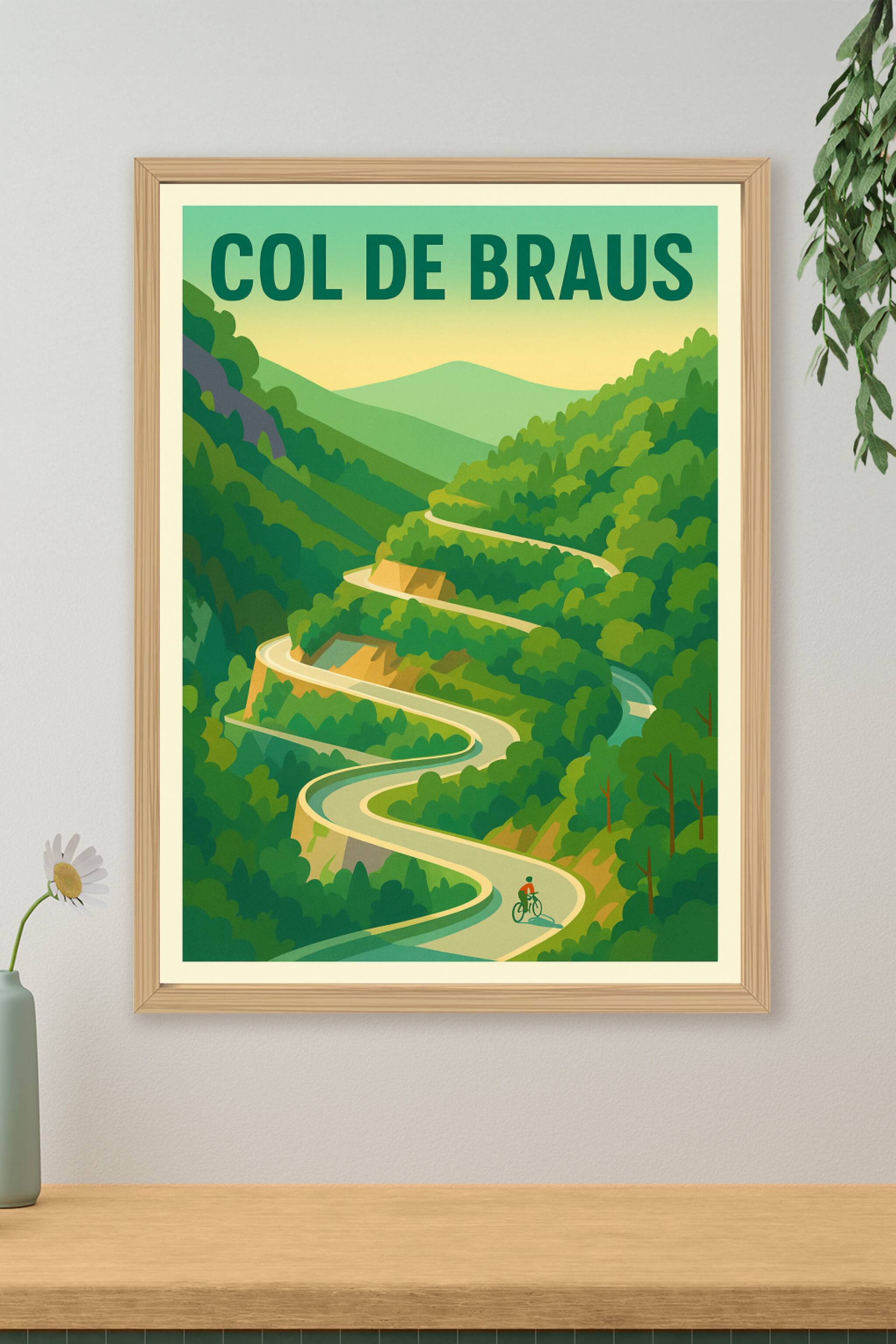 Affiche de Col de Braus - L'ascension mythique au cœur des Alpes-Maritimes