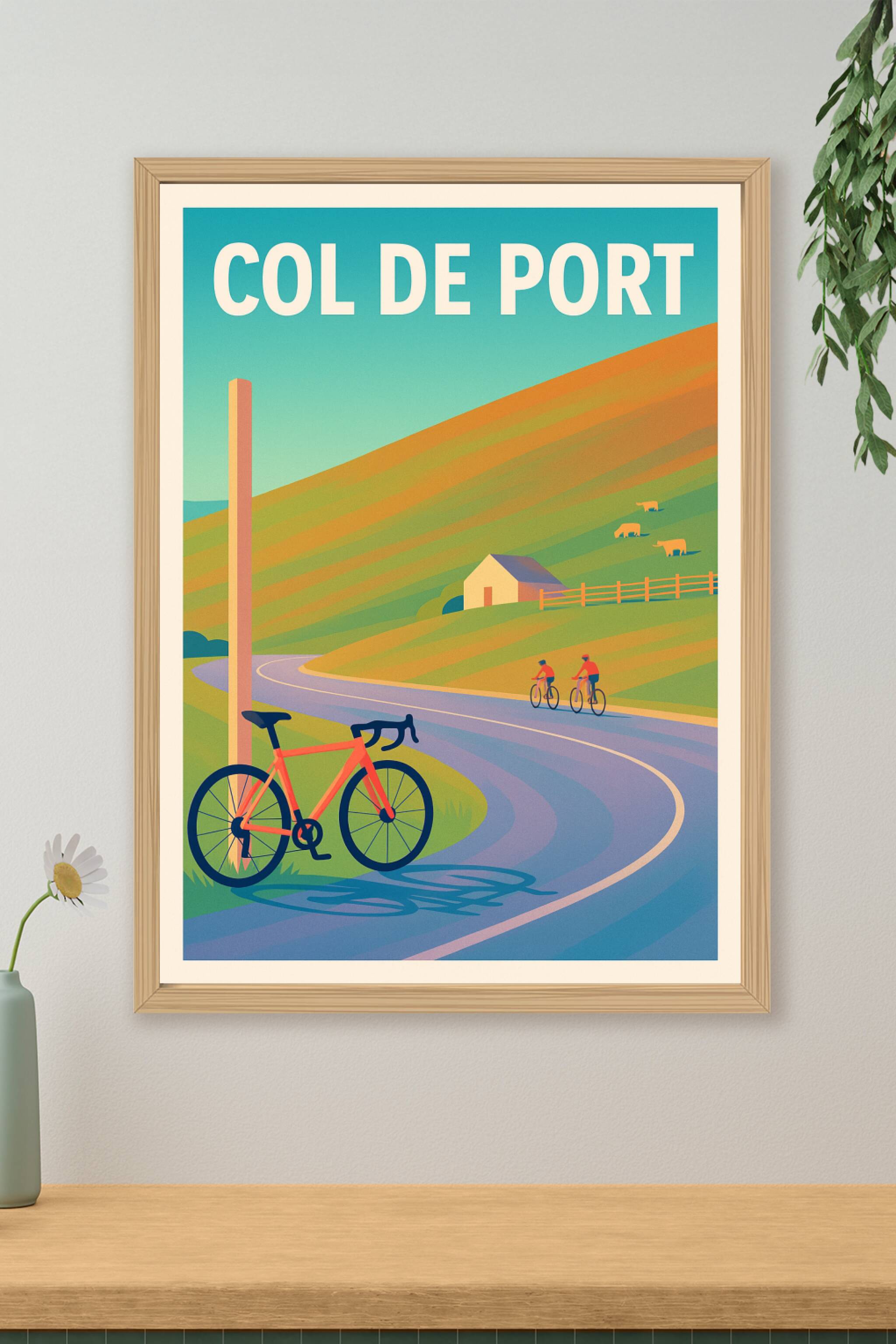 Affiche de Col de Port - L'ascension mythique des Pyrénées