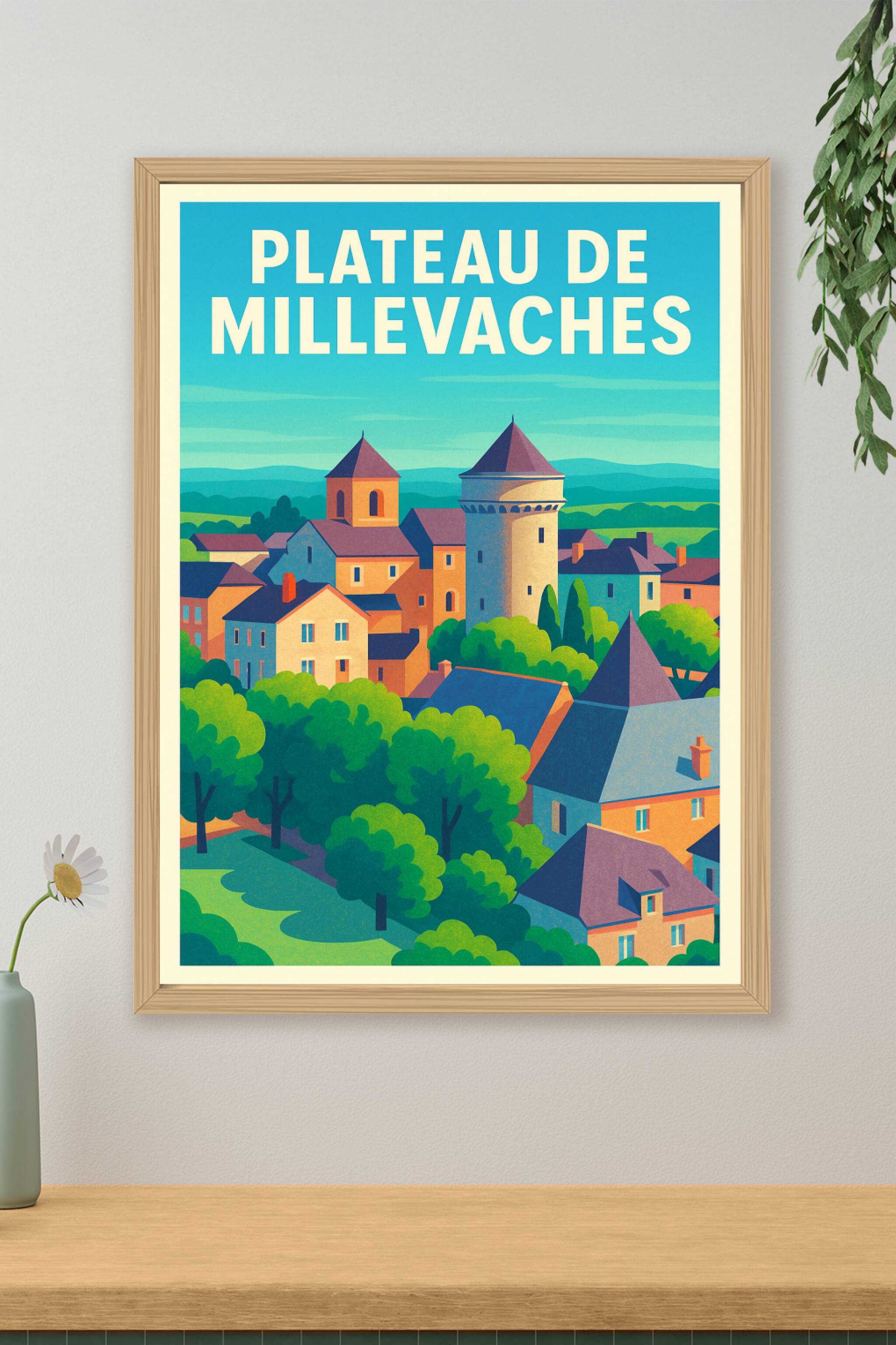 Affiche de Plateau de Millevaches - L'âme sauvage du Limousin