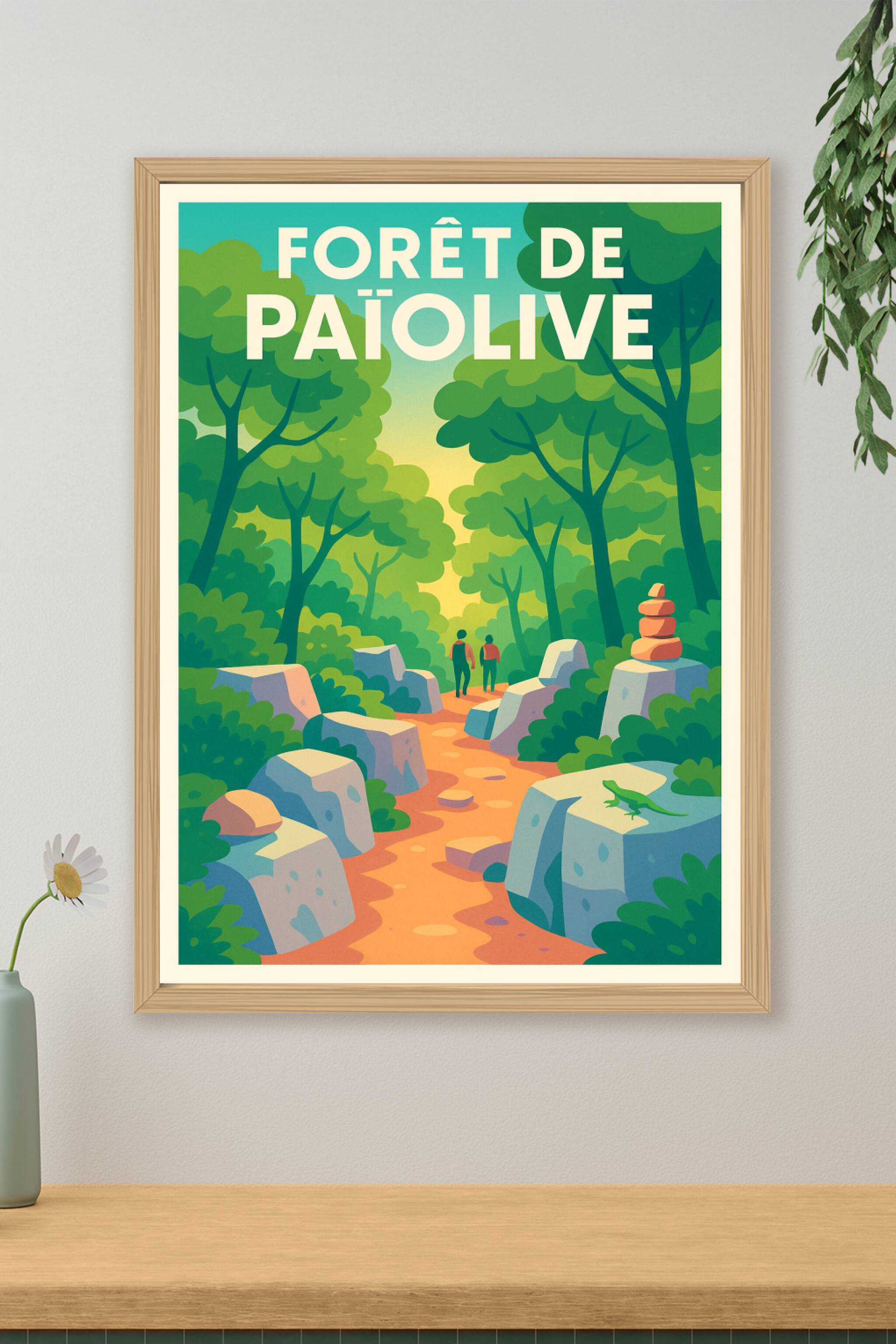 Affiche de Forêt de Païolive - L'aventure mystique au cœur de l'Ardèche