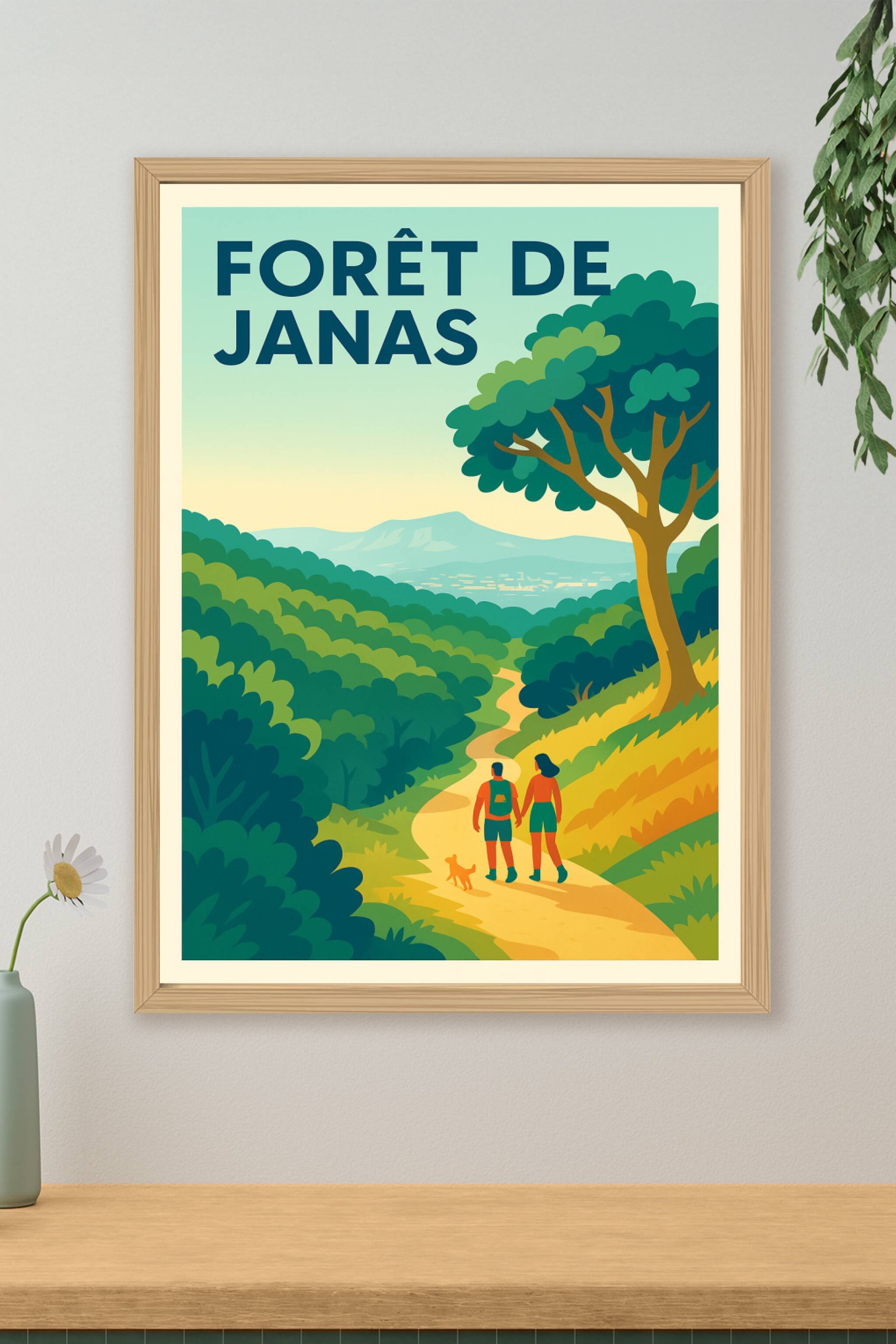 Affiche de Forêt de Janas - Une escapade naturelle entre terre et mer