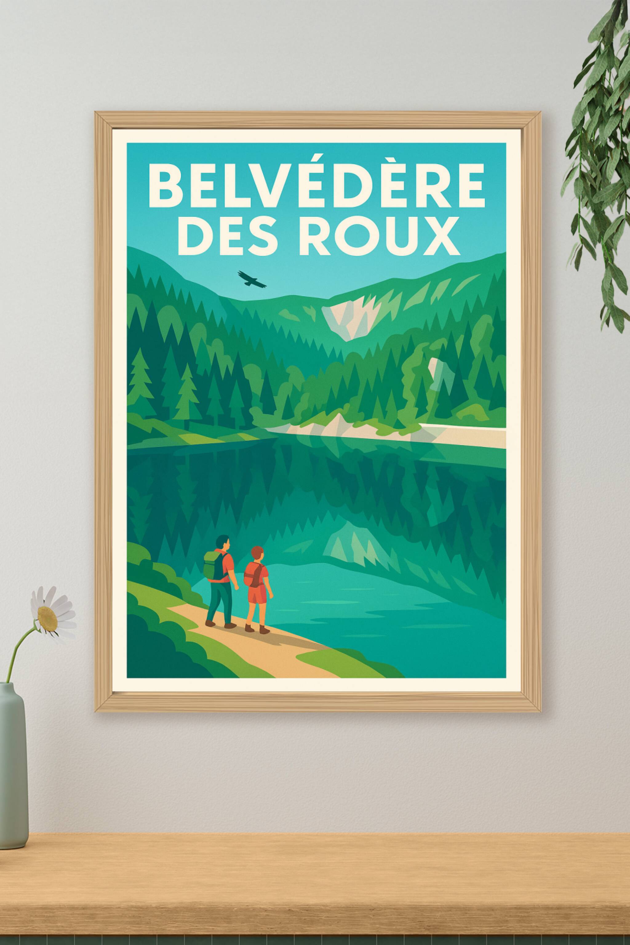 Affiche de Belvédère des Roux - Évasion sauvage au cœur du Jura