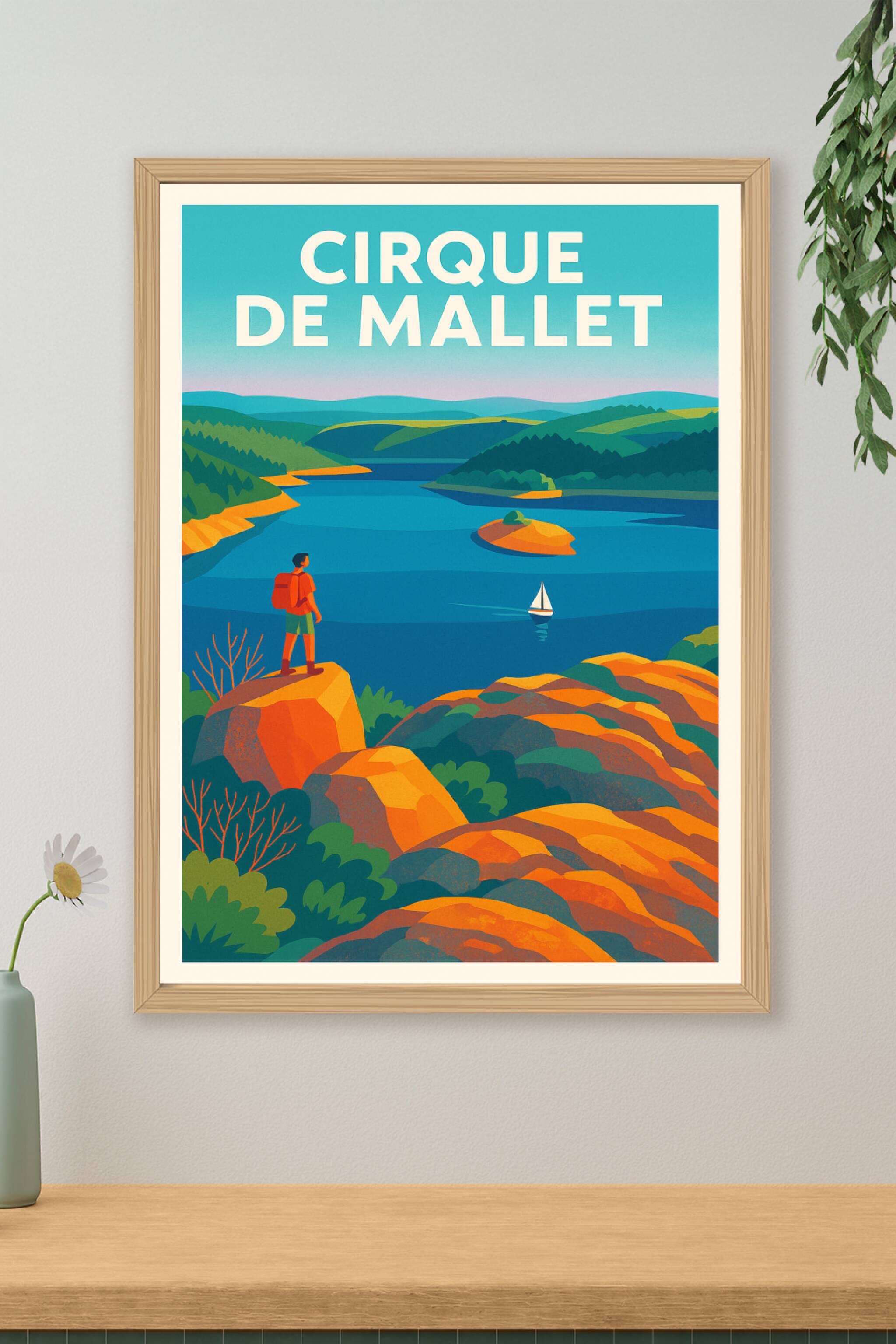 Affiche de Cirque de Mallet - L'évasion sauvage au cœur du Cantal