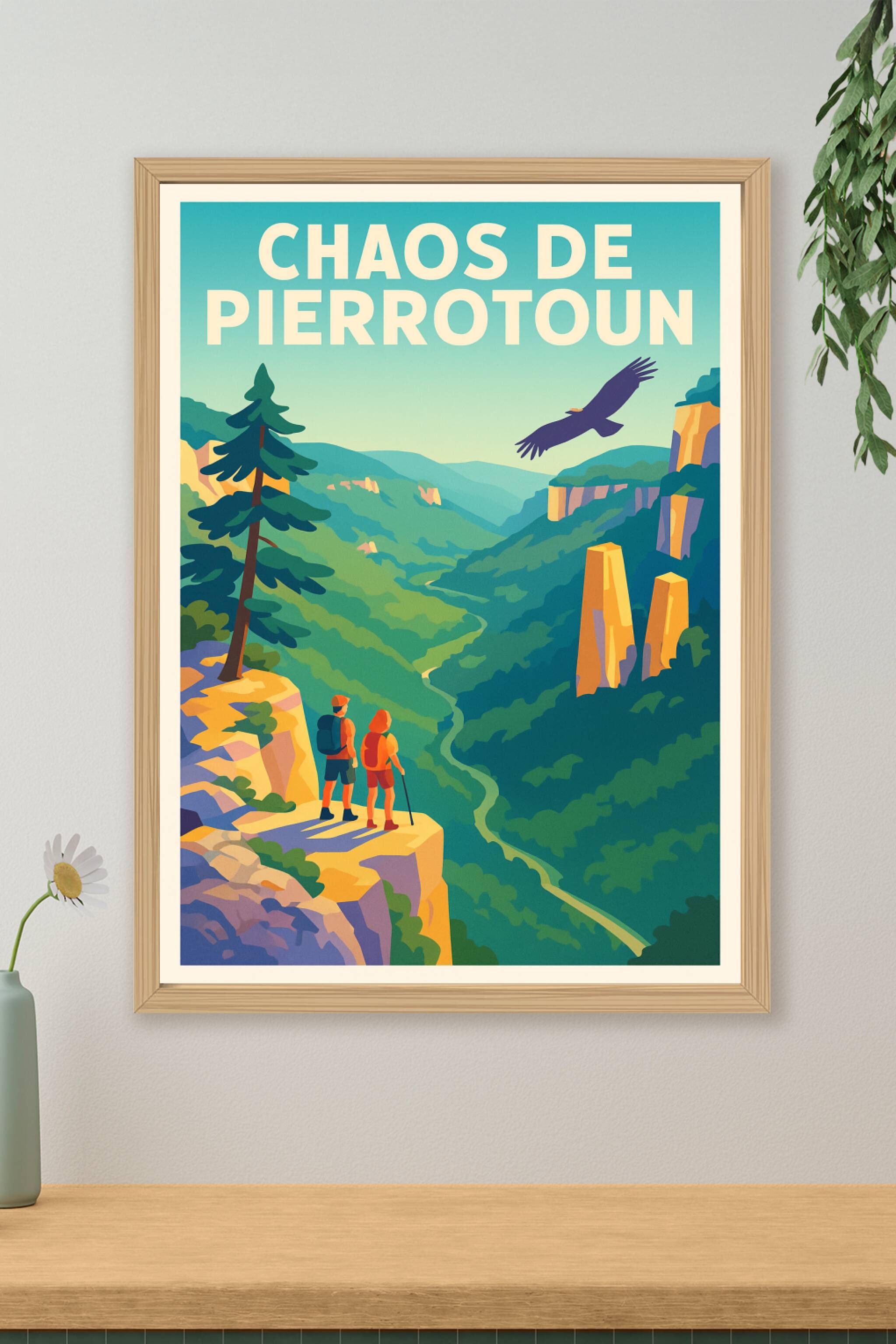 Affiche de Chaos de Pierrotoun - L’évasion sauvage au cœur des reliefs
