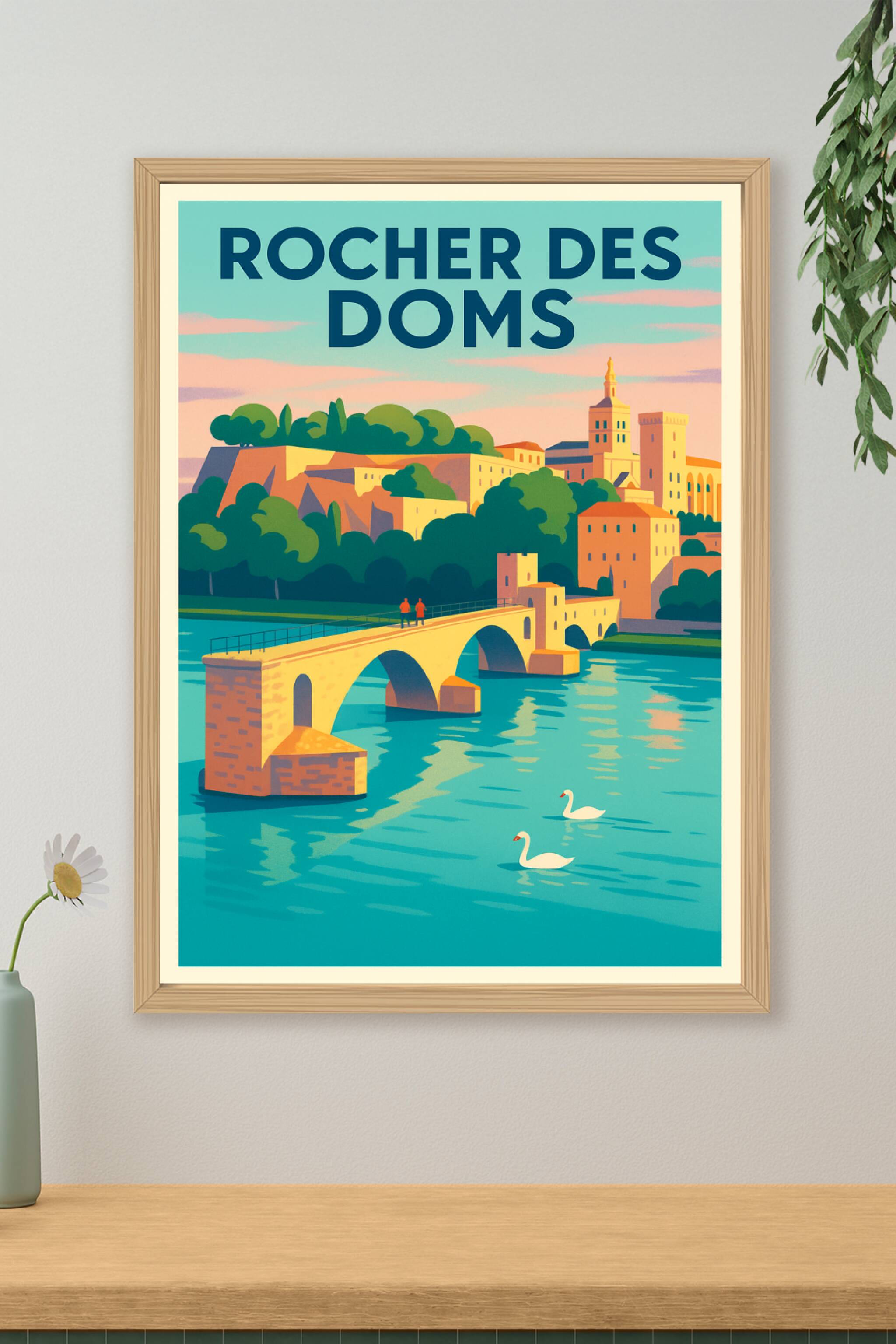 Affiche de Rocher des Doms - L'élégance historique d'Avignon chez vous