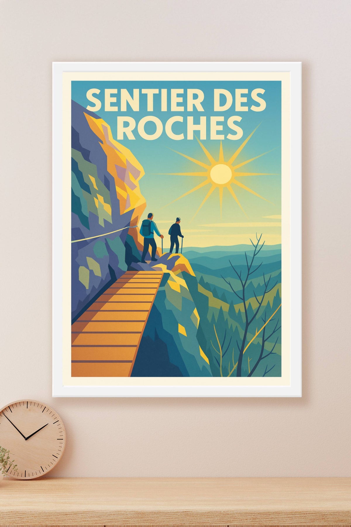 Affiche de Sentier des Roches - L'aventure au cœur des sommets vosgiens
