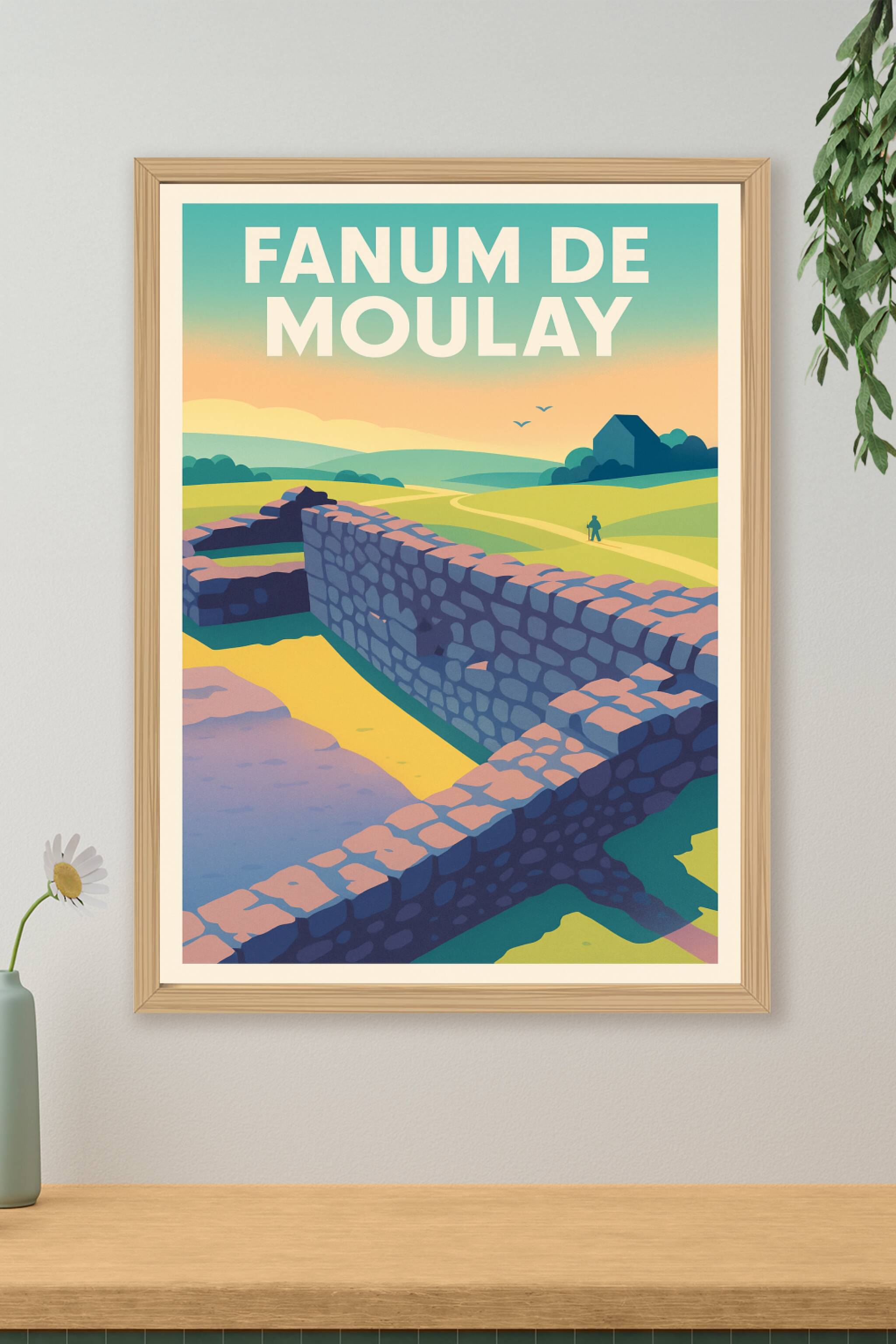 Affiche de Fanum de Moulay - L'éclat éternel des vestiges antiques